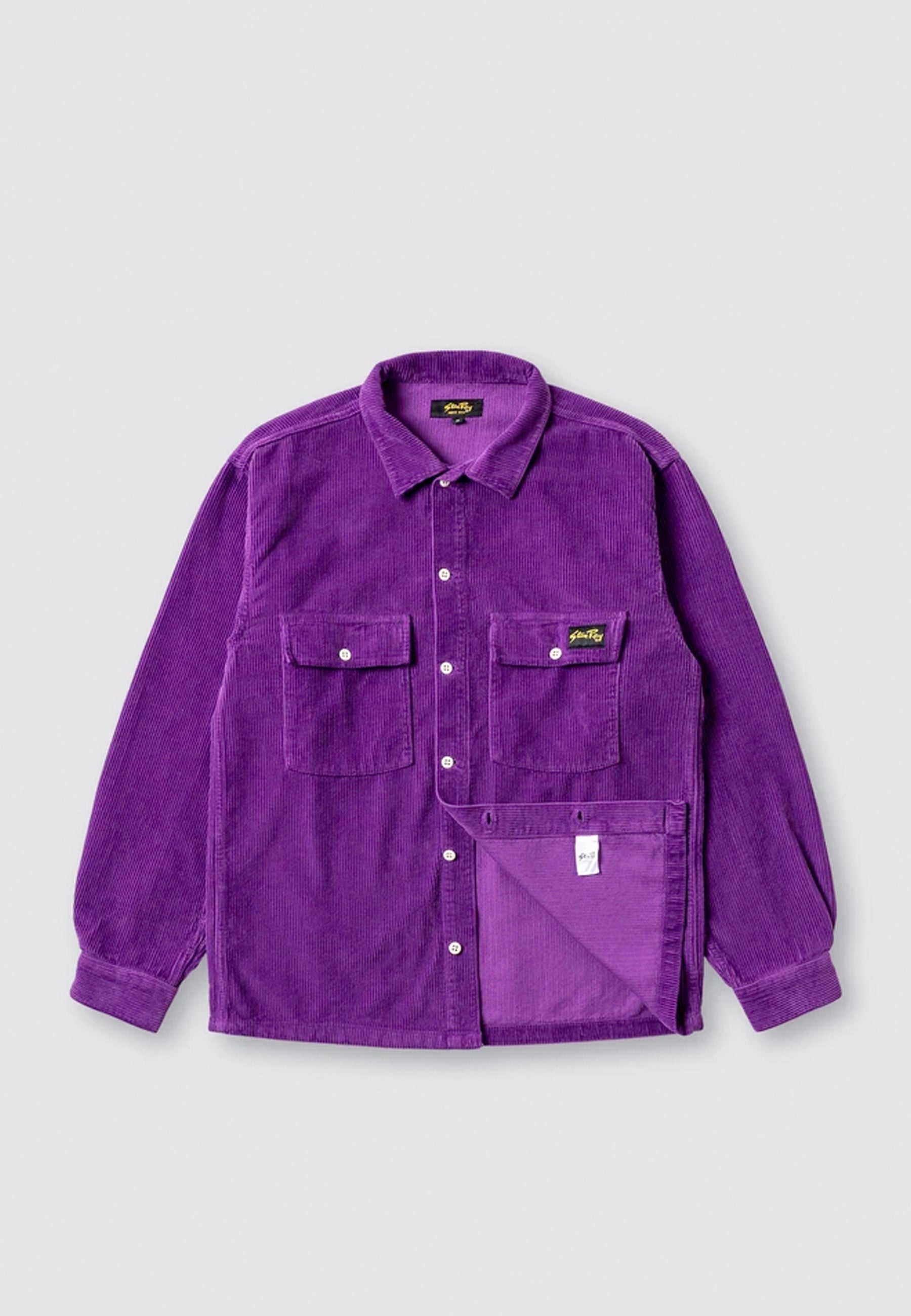CPO Shirt - purple cord