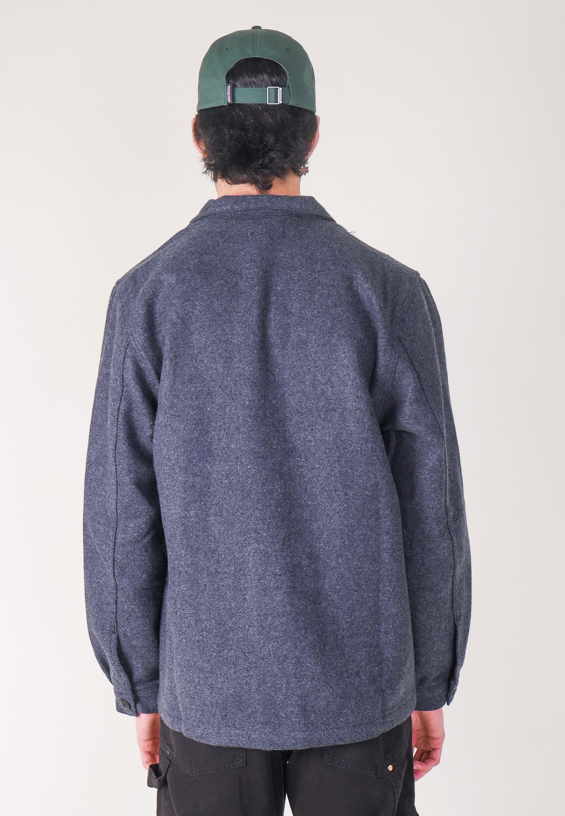 Painters Jacket - Mid Grey Wool