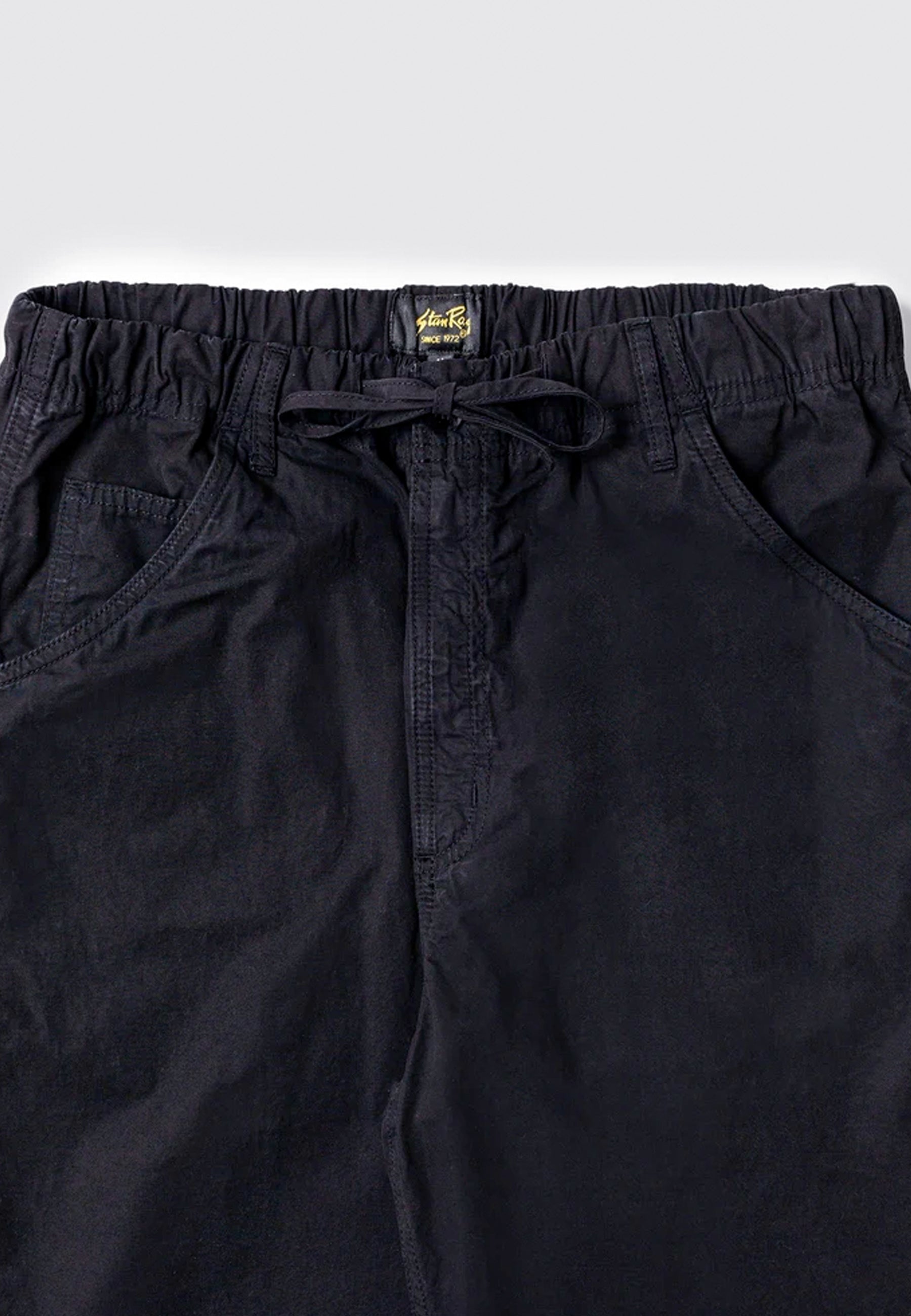 Rec Pant - black poplin