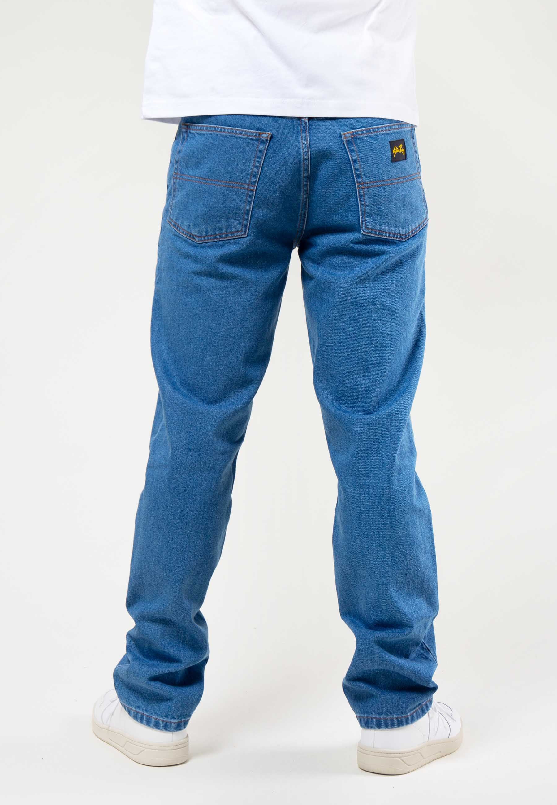 Straight Leg 12.5oz - stonewash denim