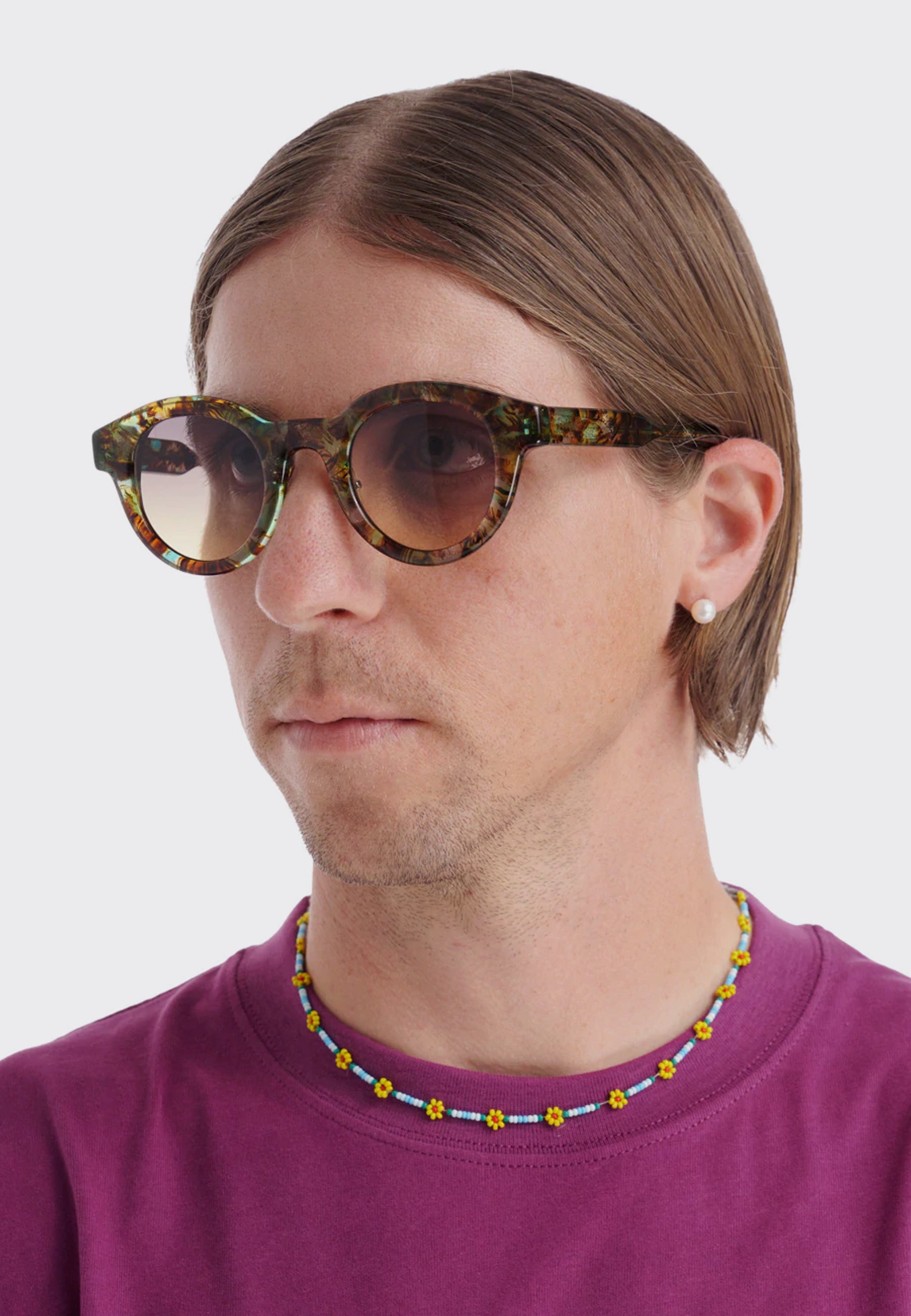 Brain Dead | Buy Sugi Sunglasses - forest/grey-yellow online