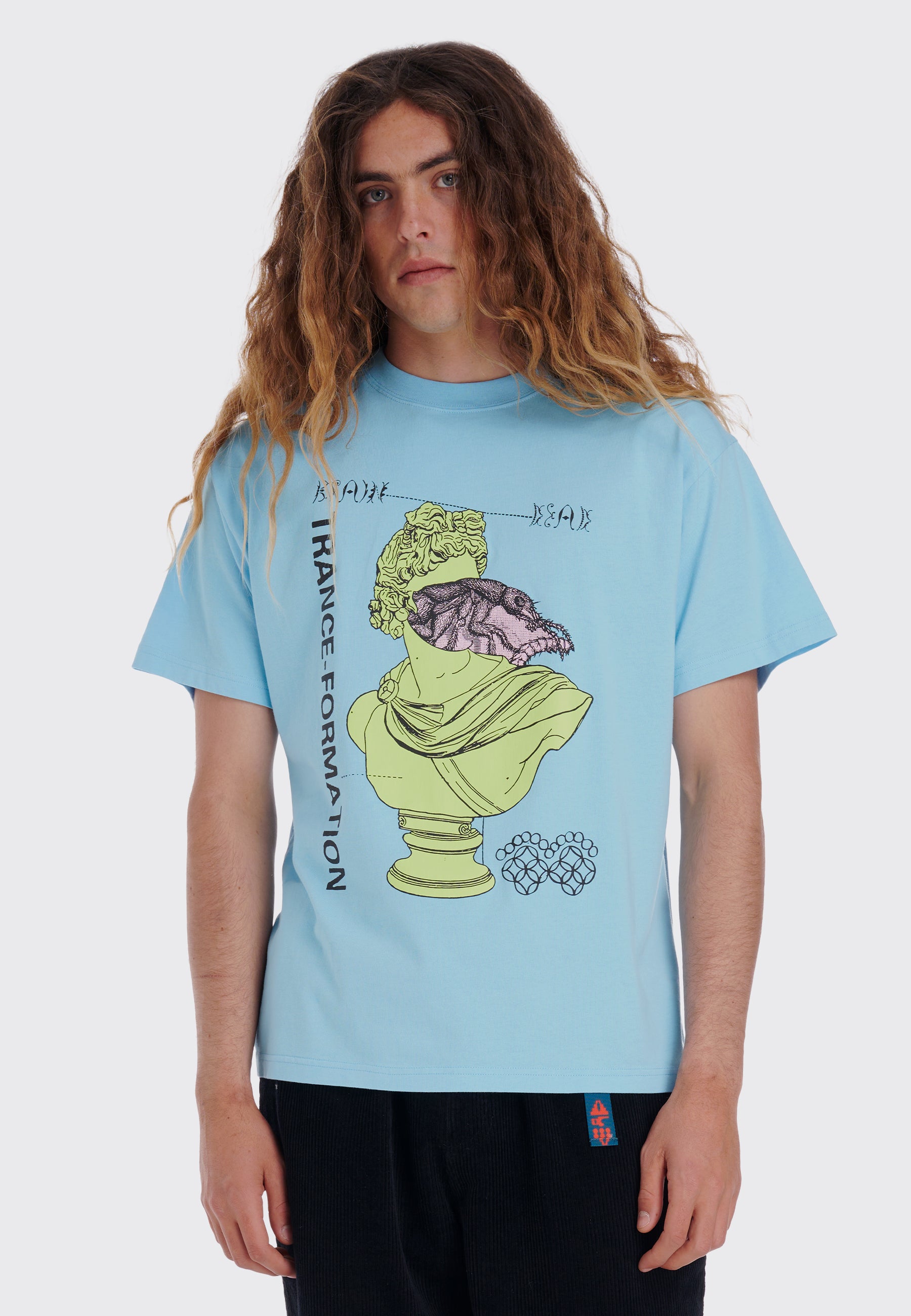 Trance Formation T-Shirt - light blue