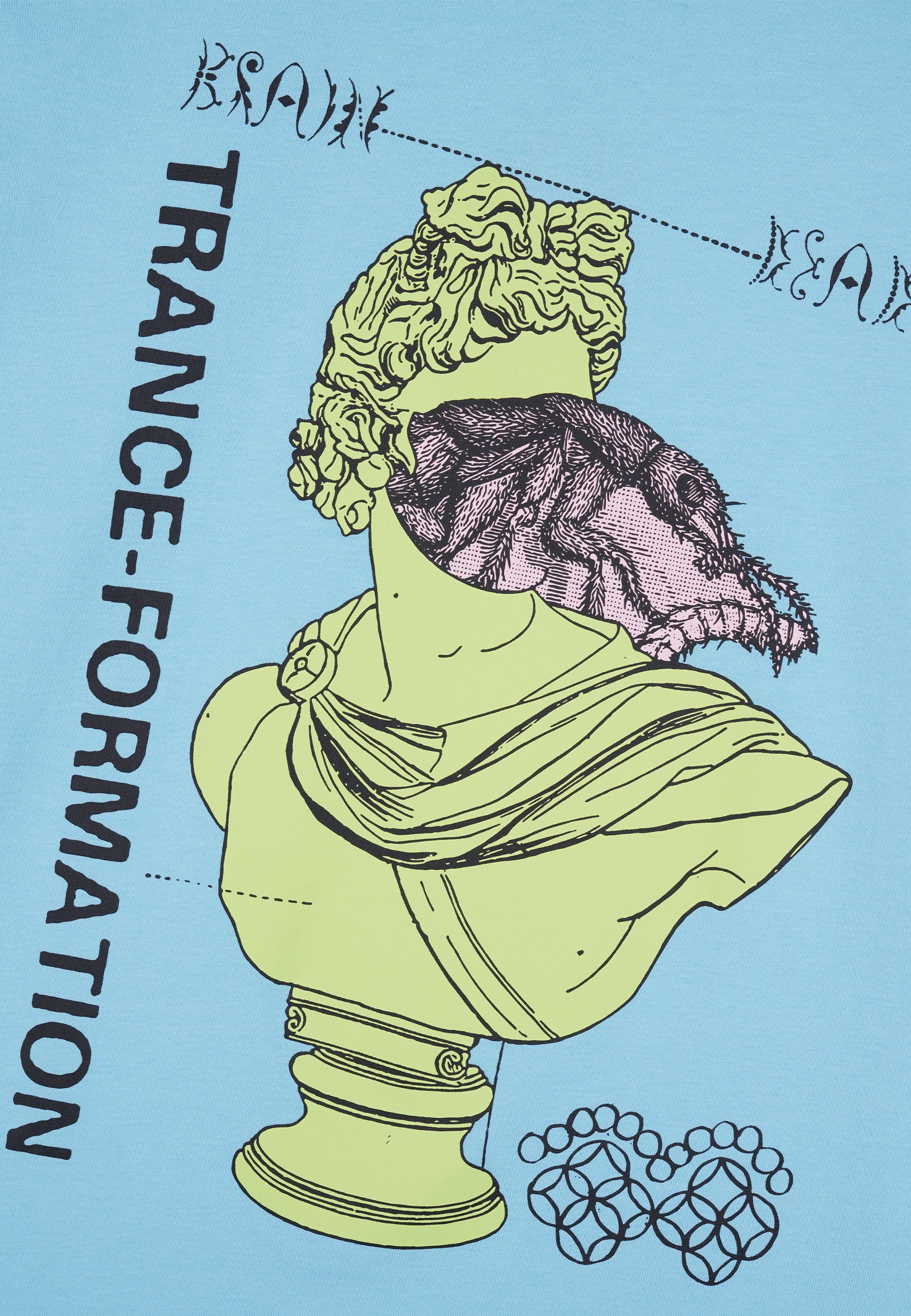 Trance Formation T-Shirt - light blue