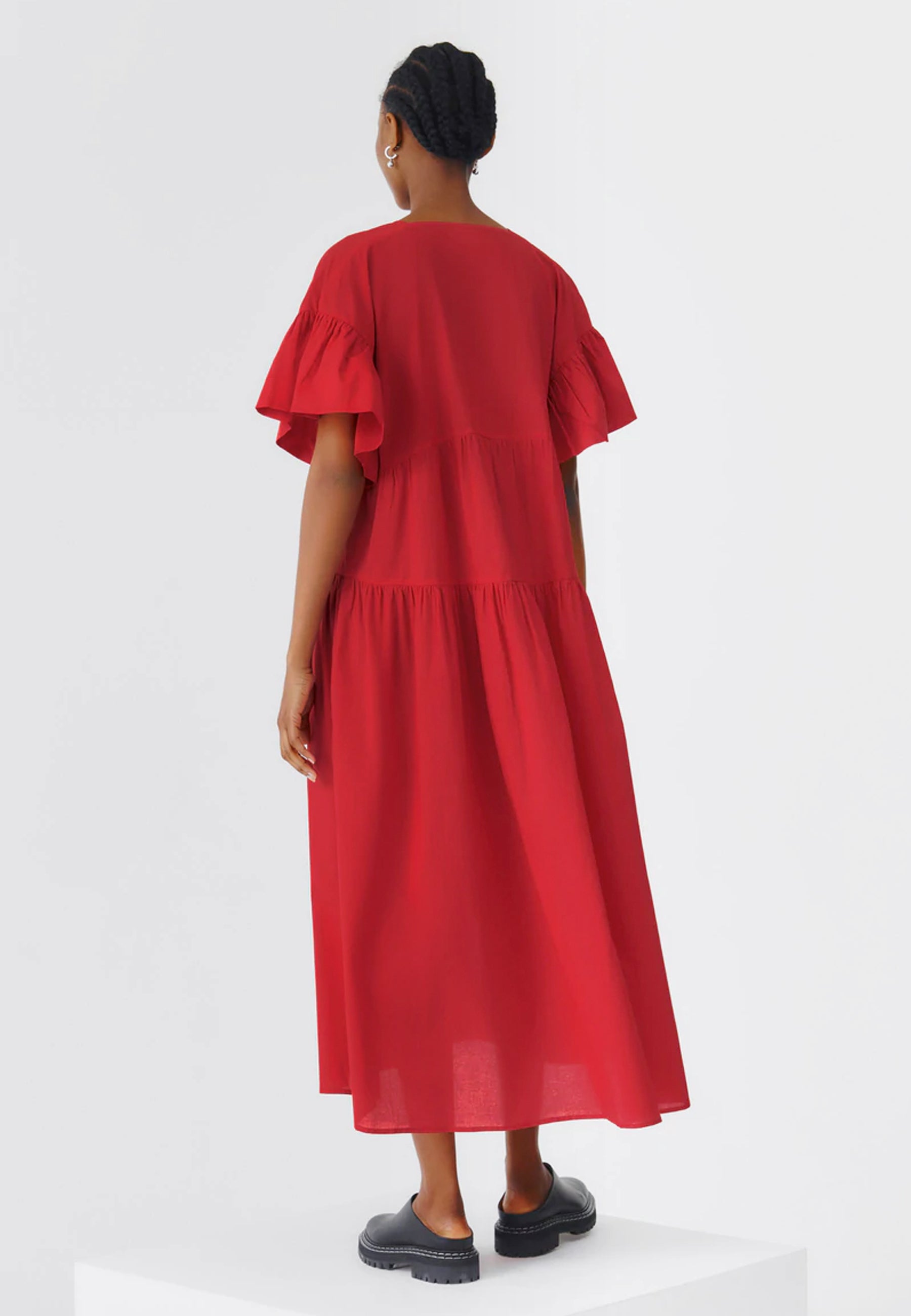 Theory Dress - red