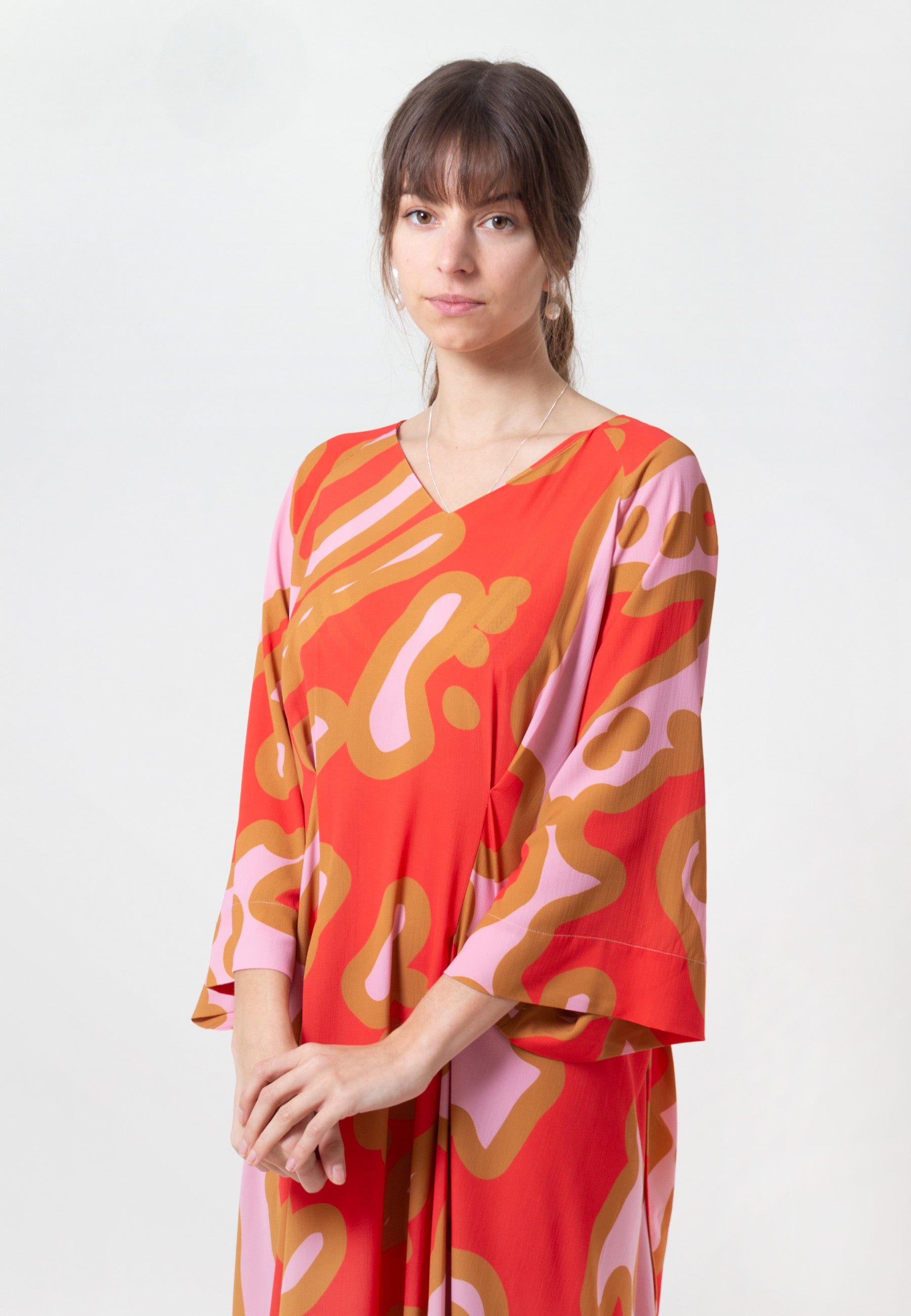 Think About It Dress - foam universe pink