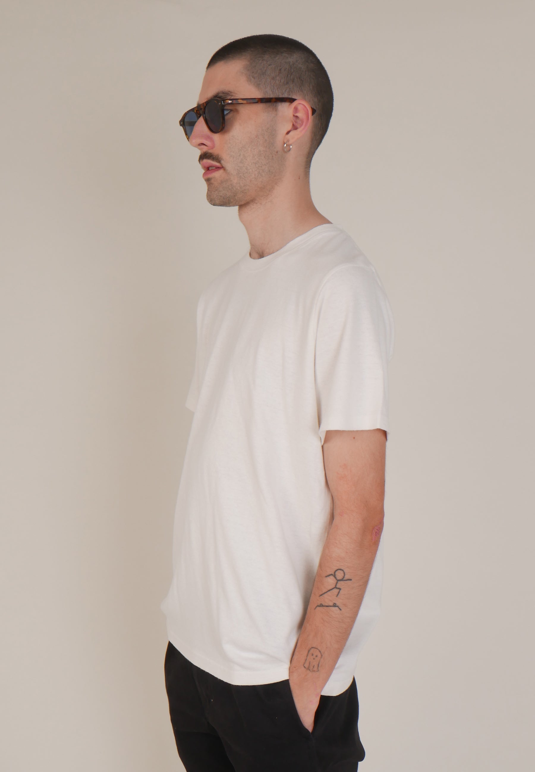 Classic Hemp T-Shirt - off white