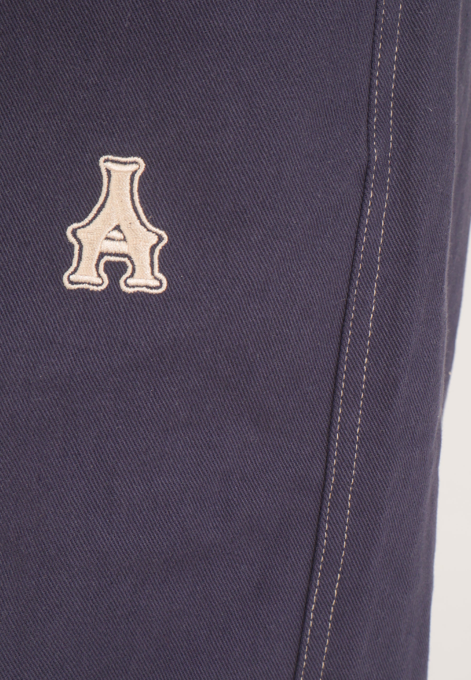 Elasticated Drill Skate Pant - navy