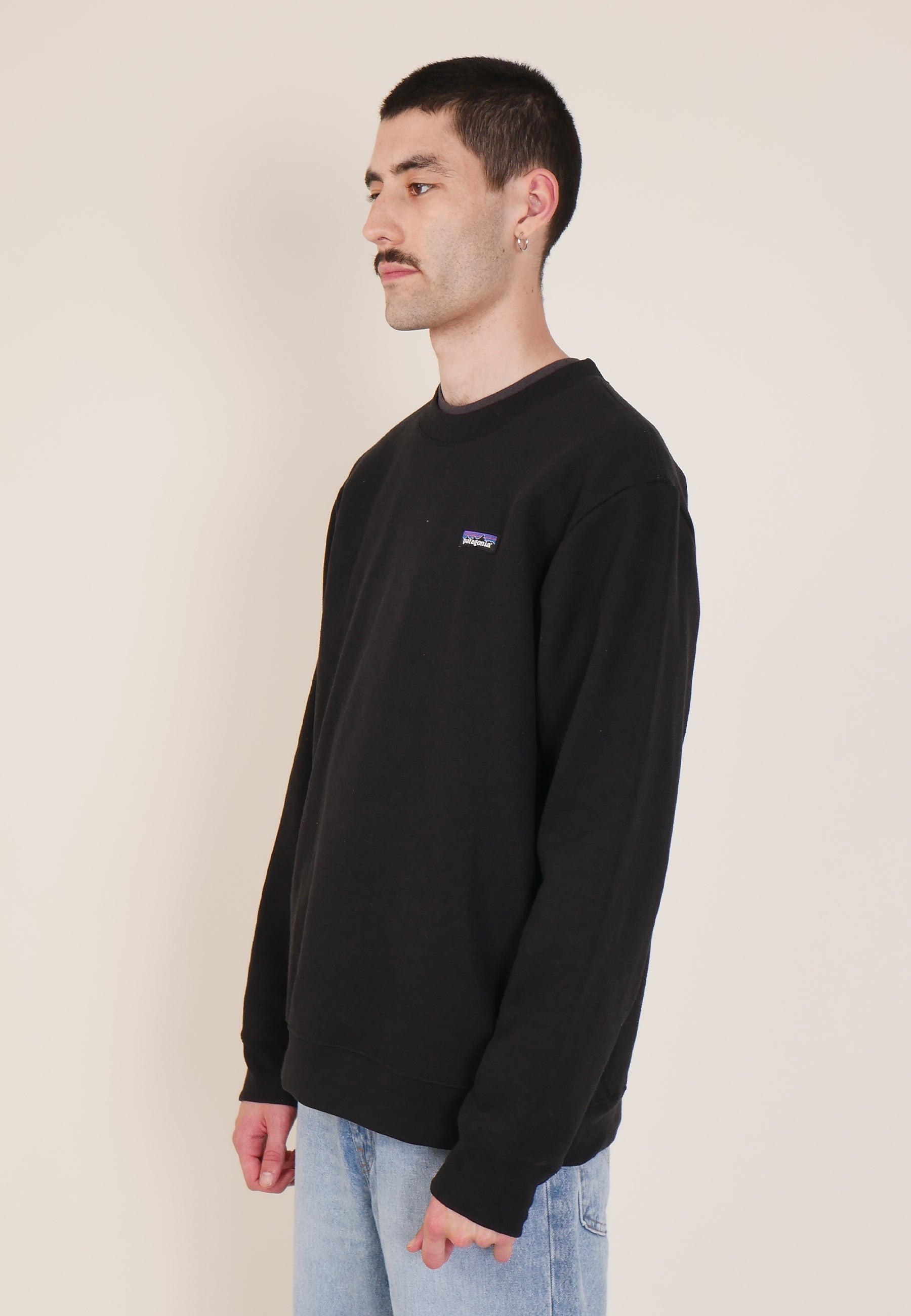 P-6 Label Uprisal Crew Sweatshirt - black