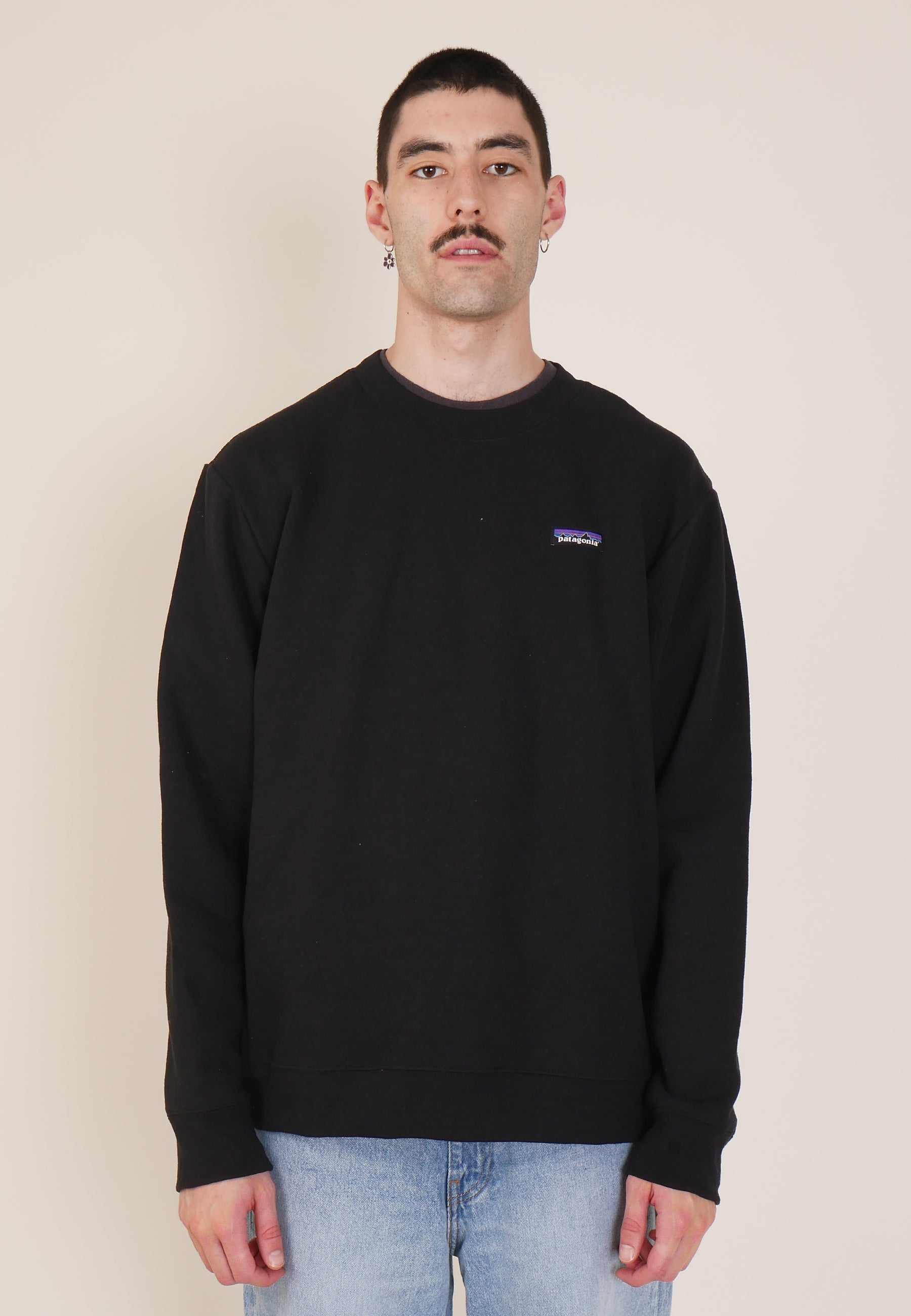 P-6 Label Uprisal Crew Sweatshirt - black
