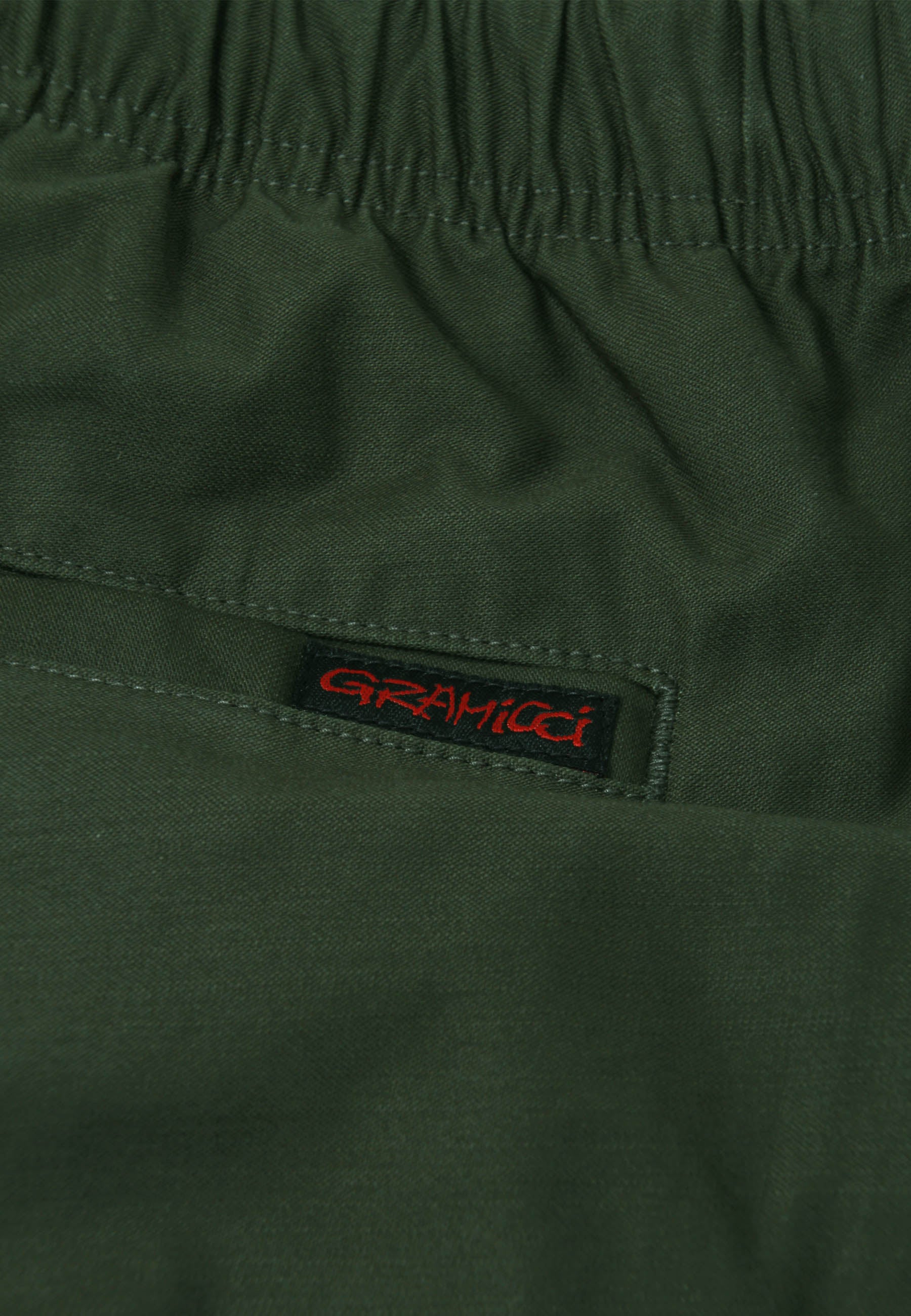 Tuck Tapered Back Satin - deep olive