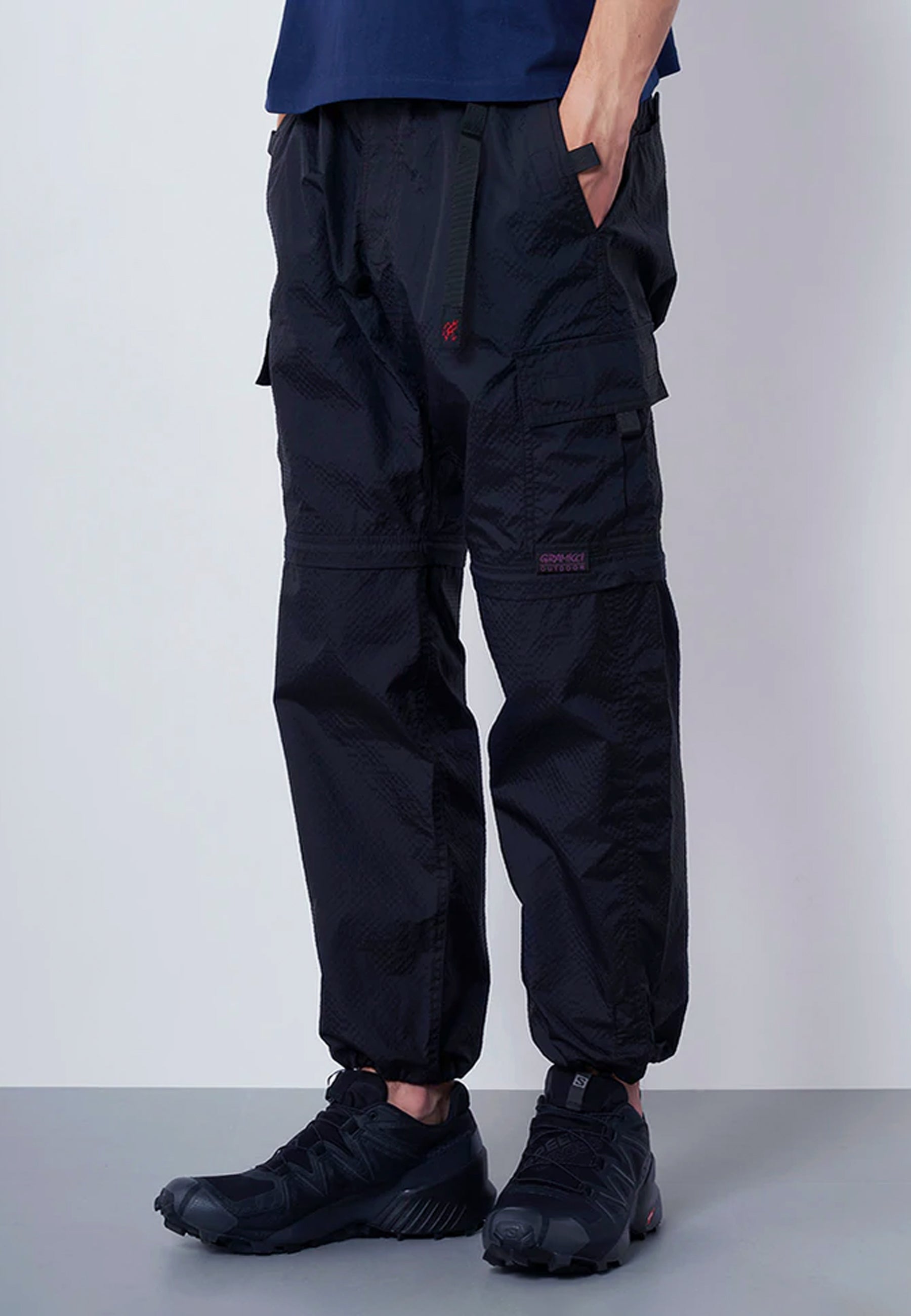 Gramicci | Buy Utility Zip Off Cargo Pants - black online | Good