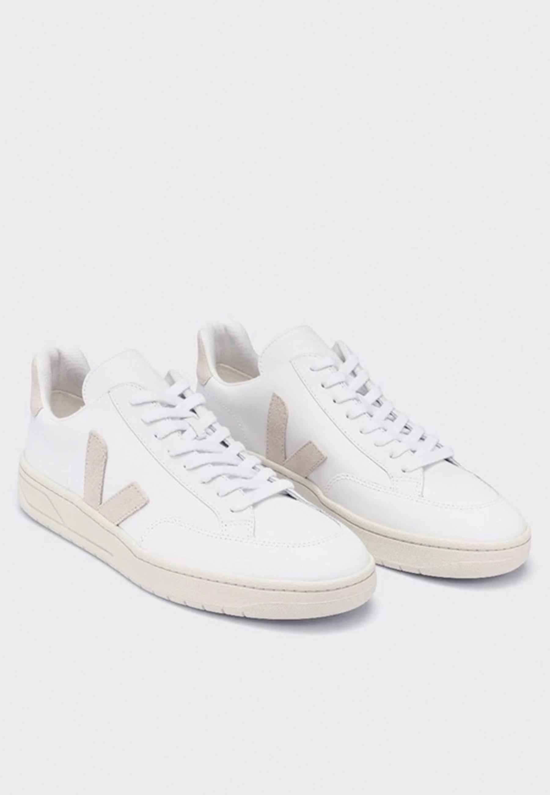 V-12 Leather - Extra White/Sable