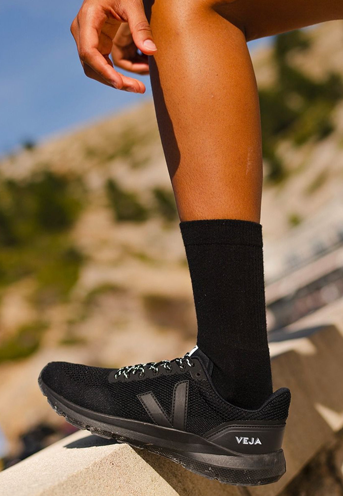 Marlin V-Knit - full black