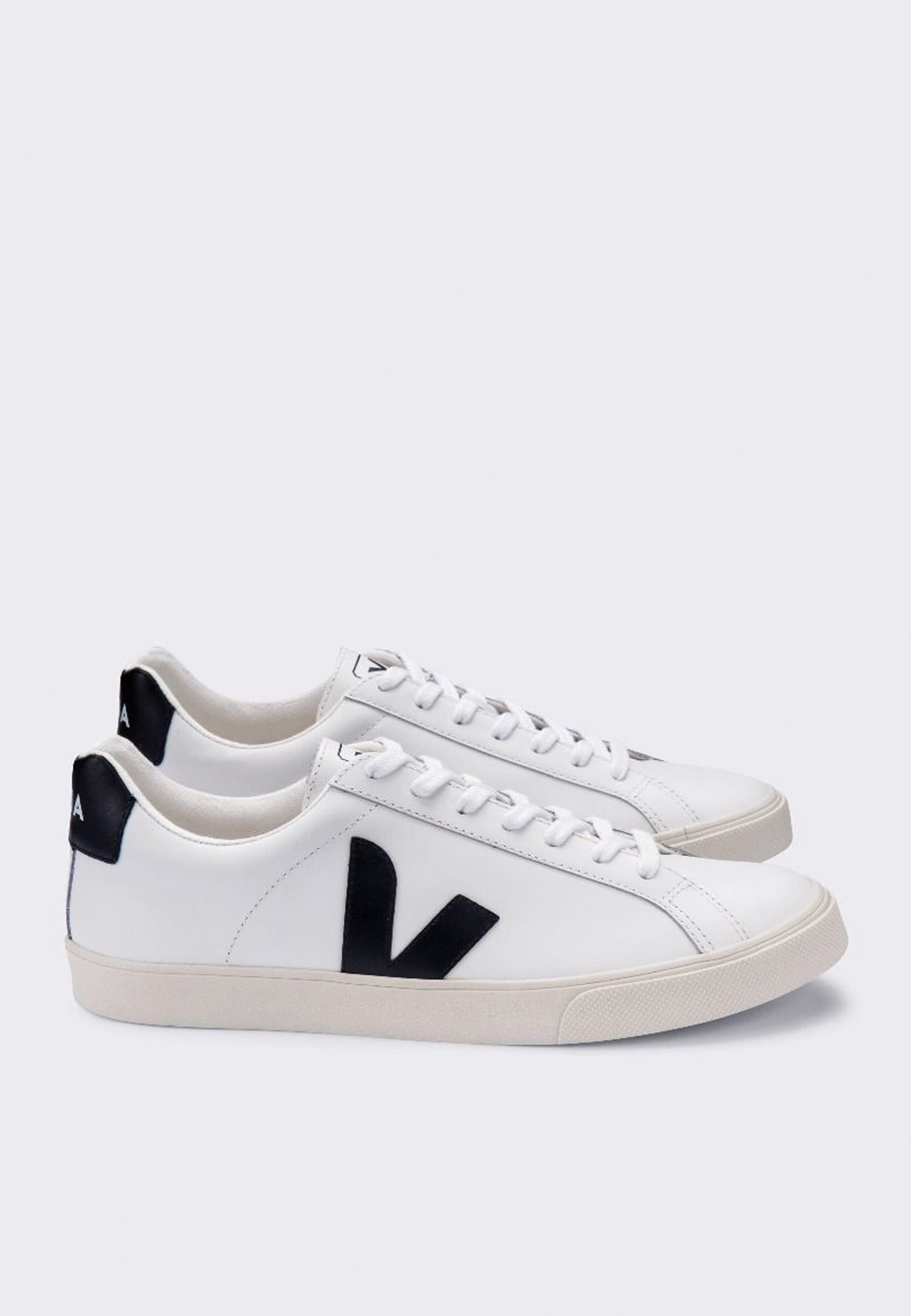 Esplar Logo Leather - Extra White/Black