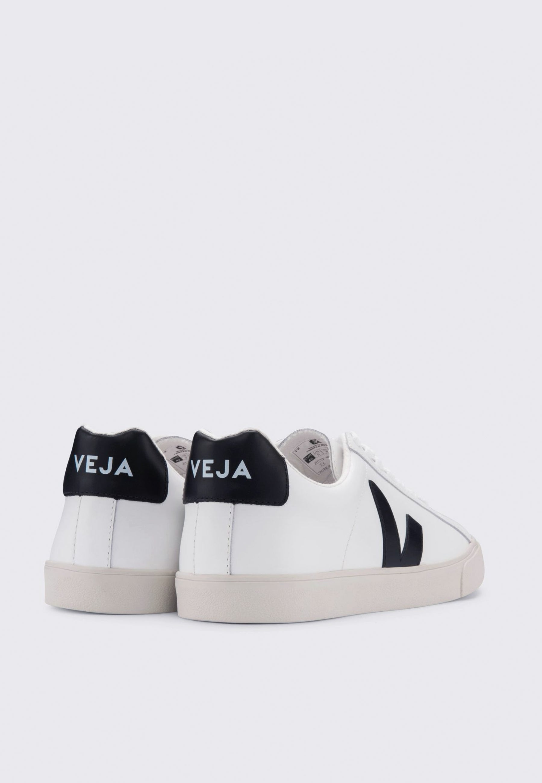 Esplar Logo Leather - Extra White/Black