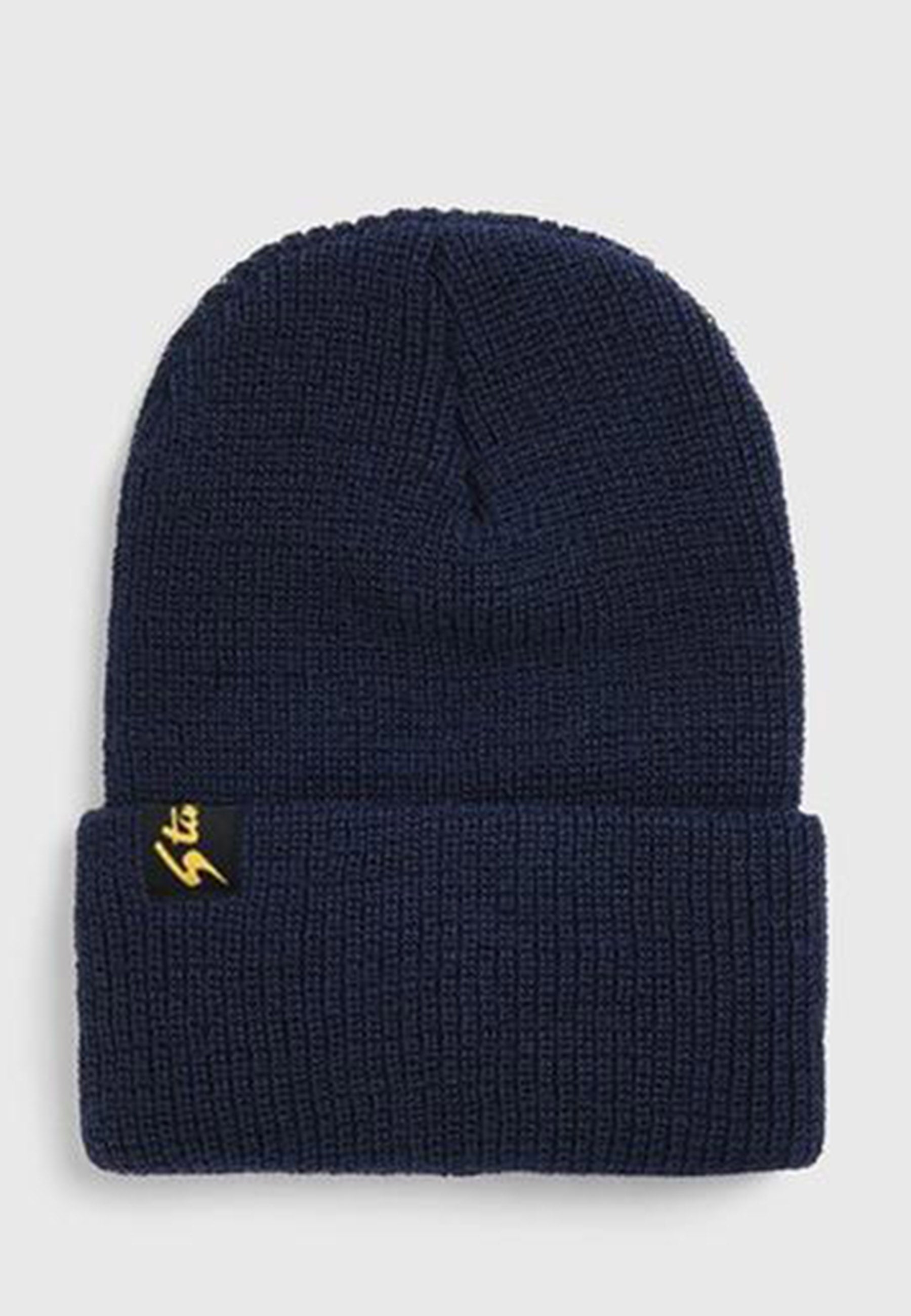 Watchcap beanie - navy wool