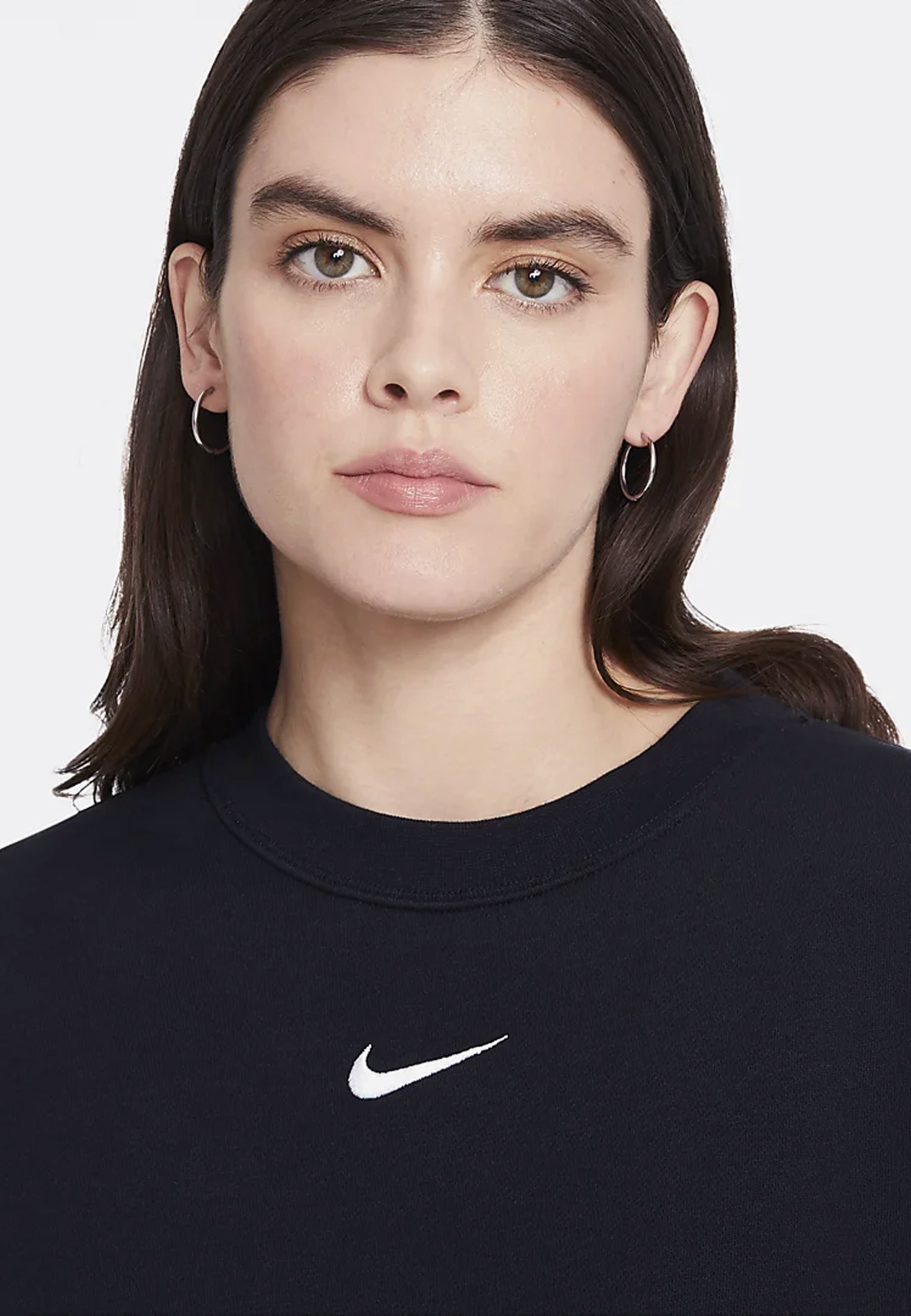 Women's NSW Oversized Crewneck - Black