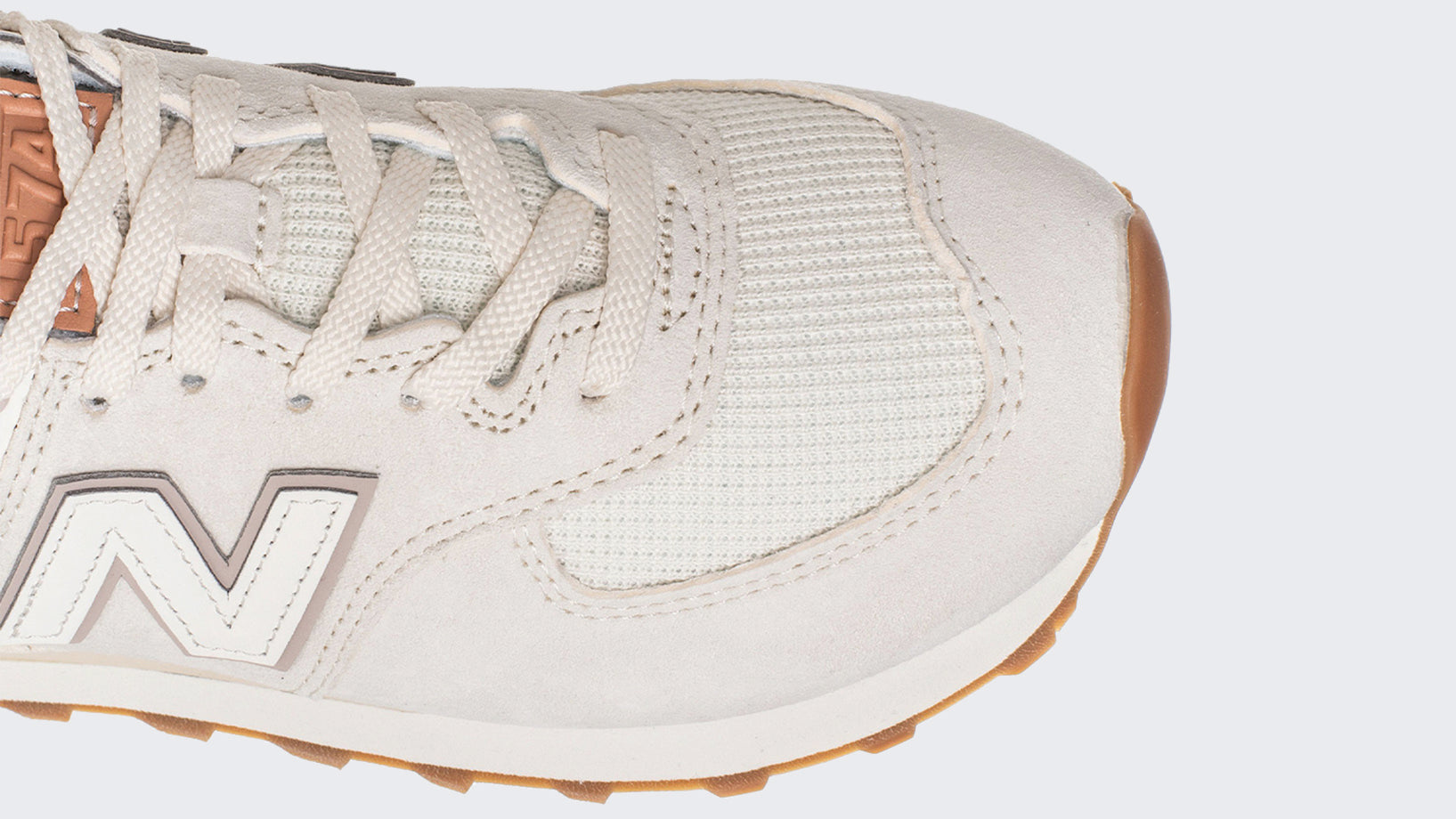 Womens 574 - cream