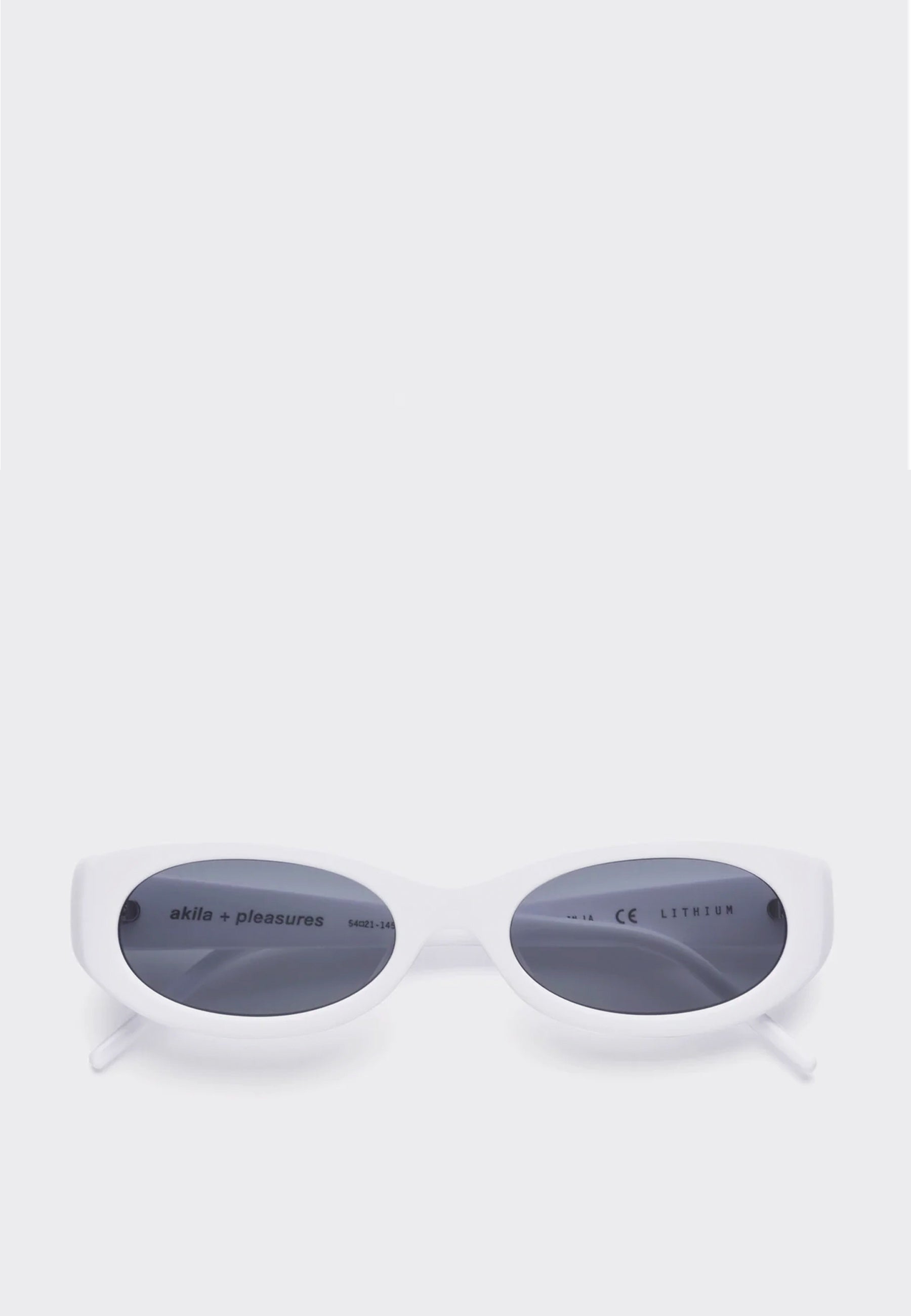 X Pleasures Lithium Sunglasses - White/Black