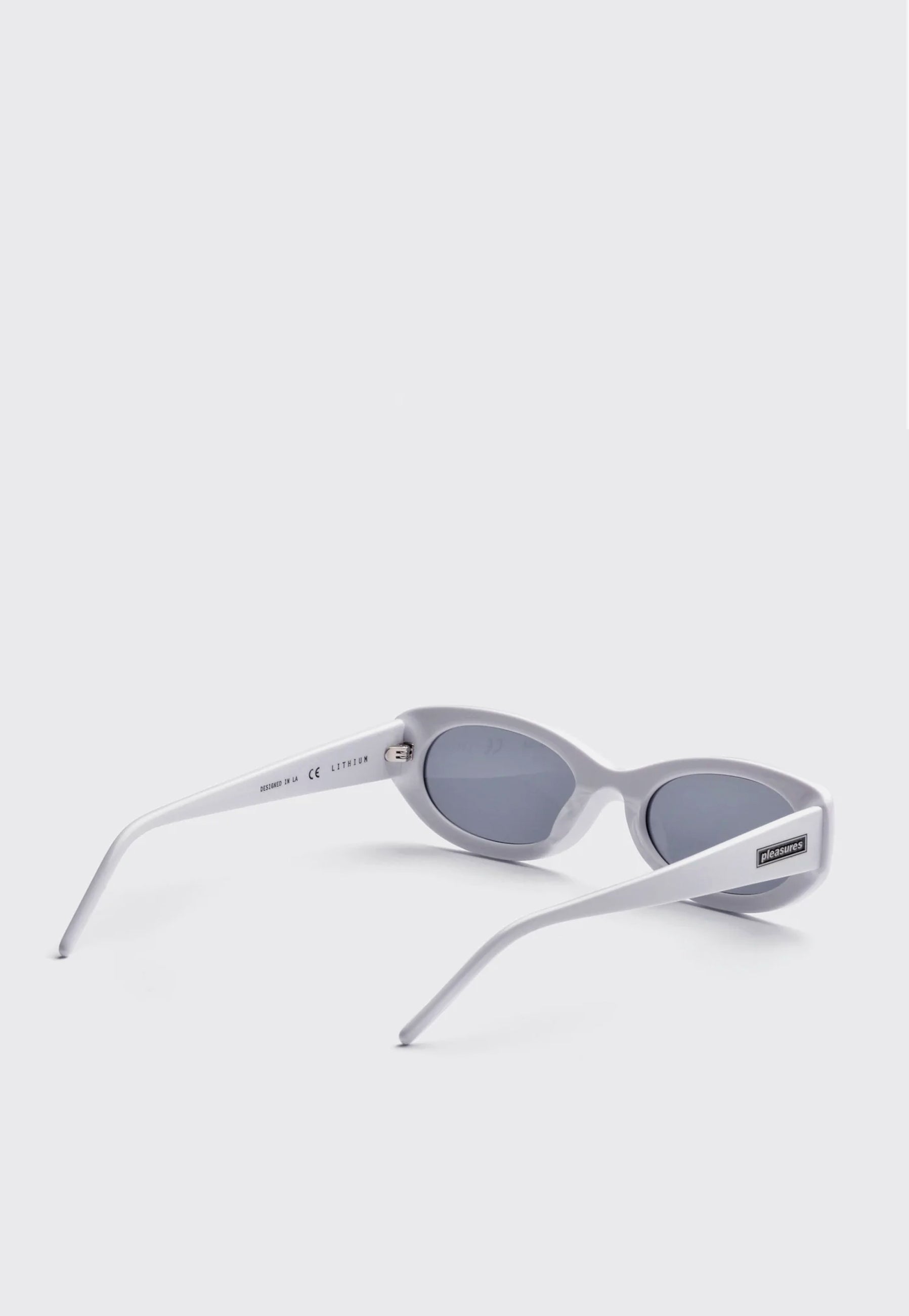 X Pleasures Lithium Sunglasses - White/Black