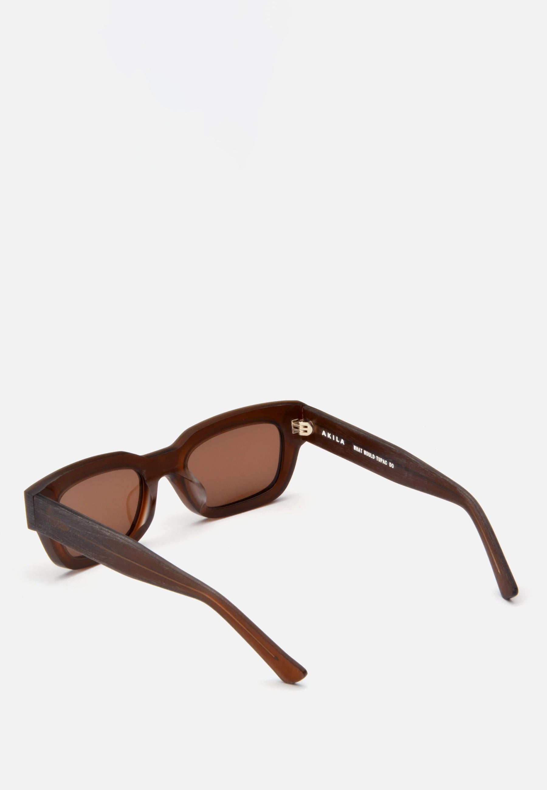 Zed Raw Sunglasses - brown/brown