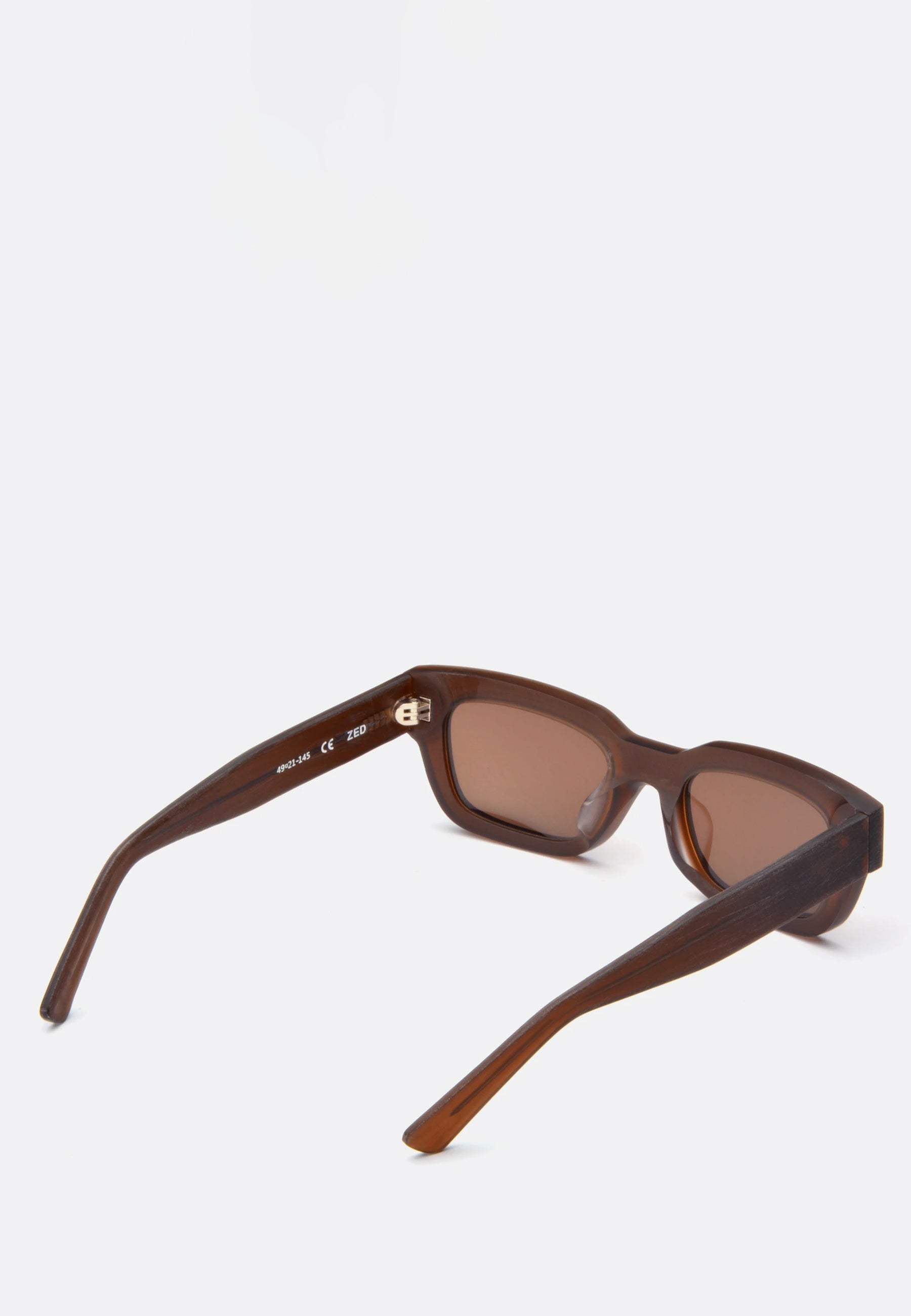 Zed Raw Sunglasses - brown/brown