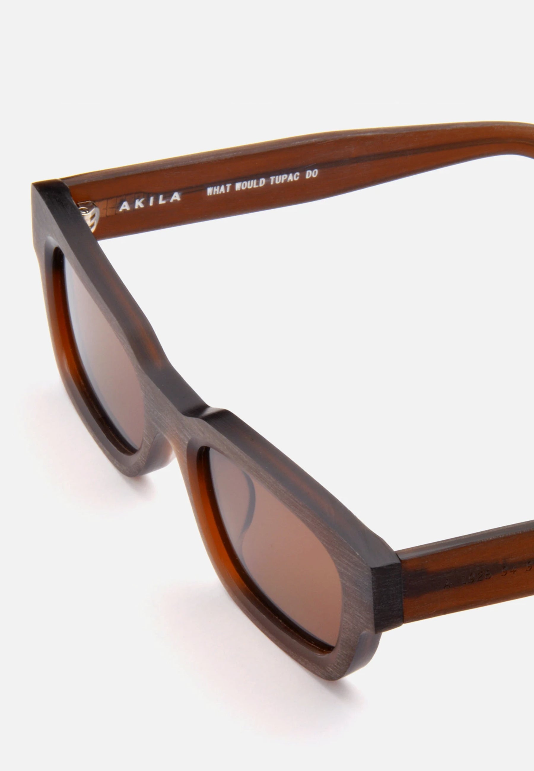 Zed Raw Sunglasses - brown/brown
