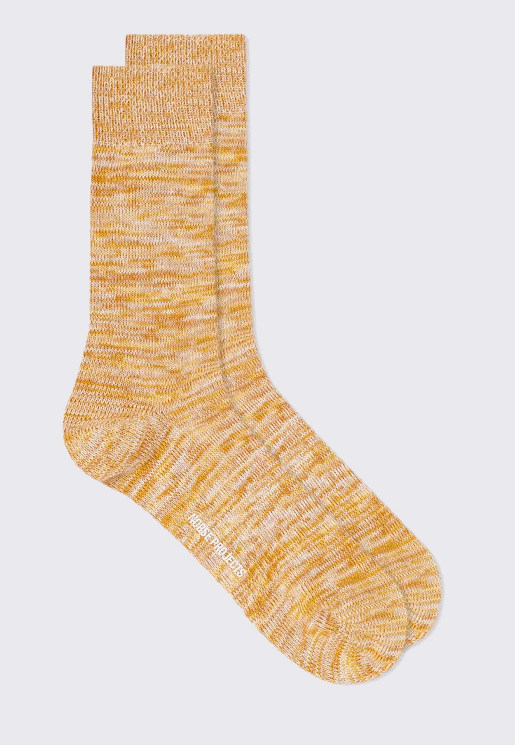 Bjarki Blend Socks - cadmium orange