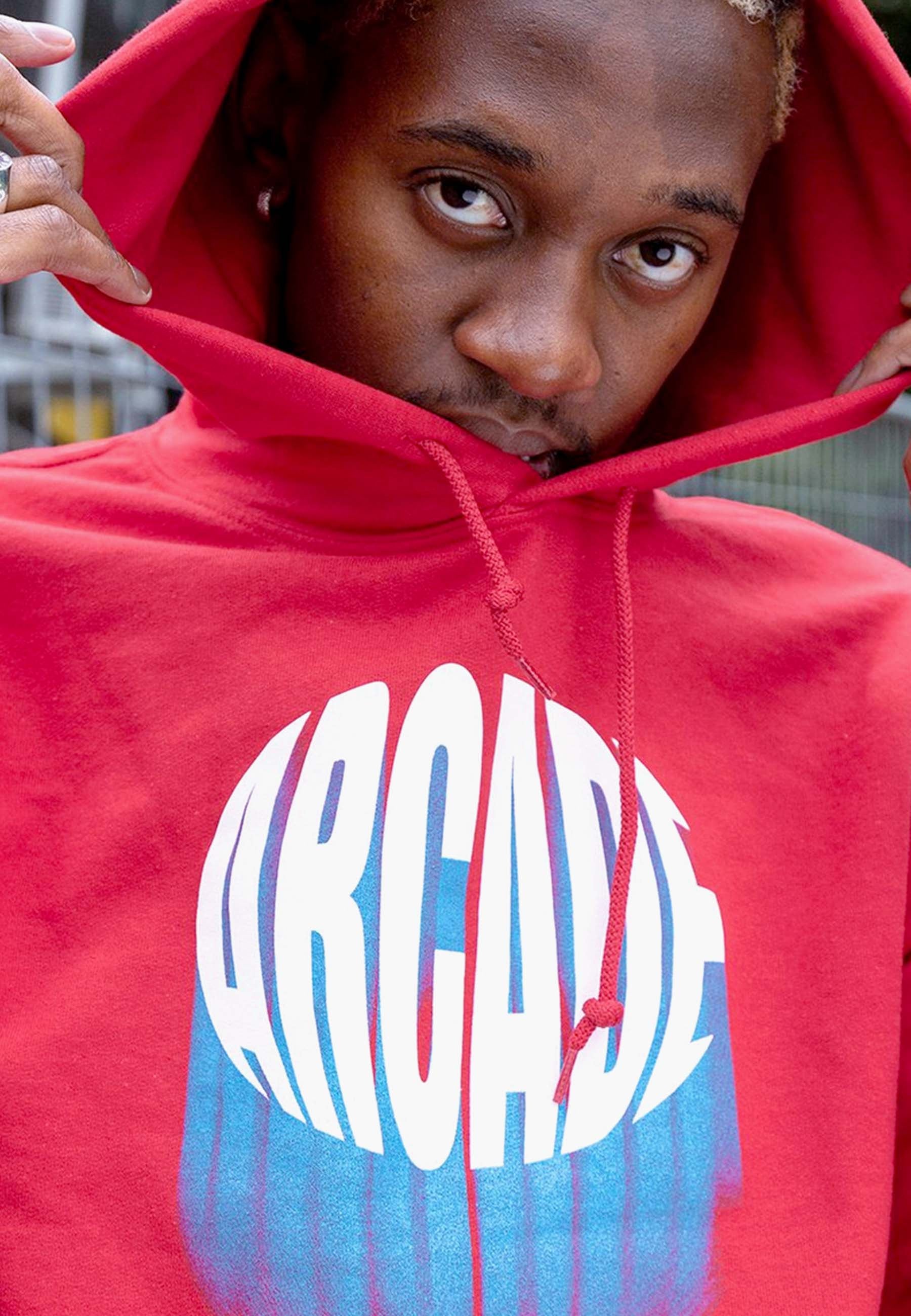 Outburst Hoodie - red/white/blue