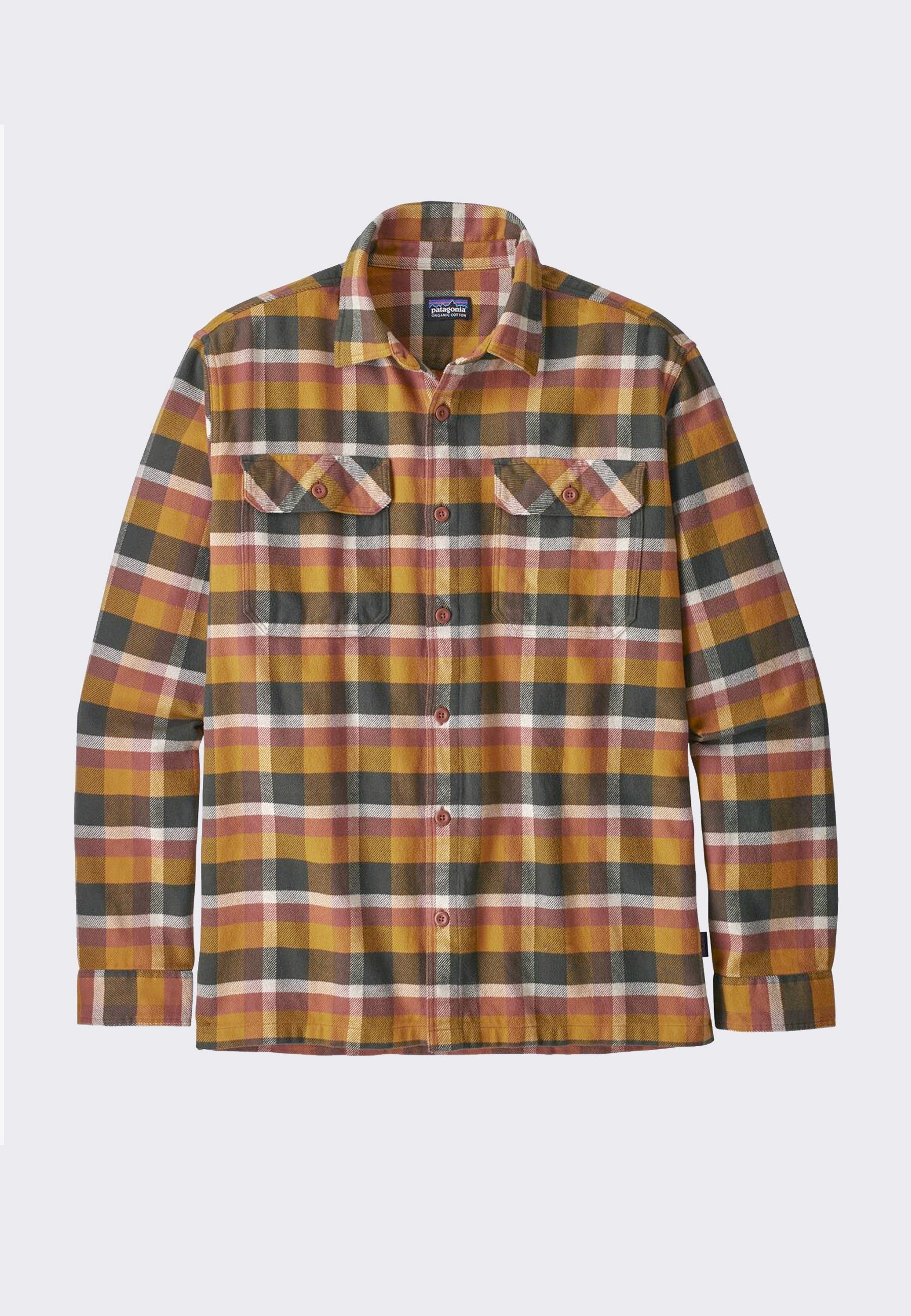 Fjord Flannel Shirt - wren gold