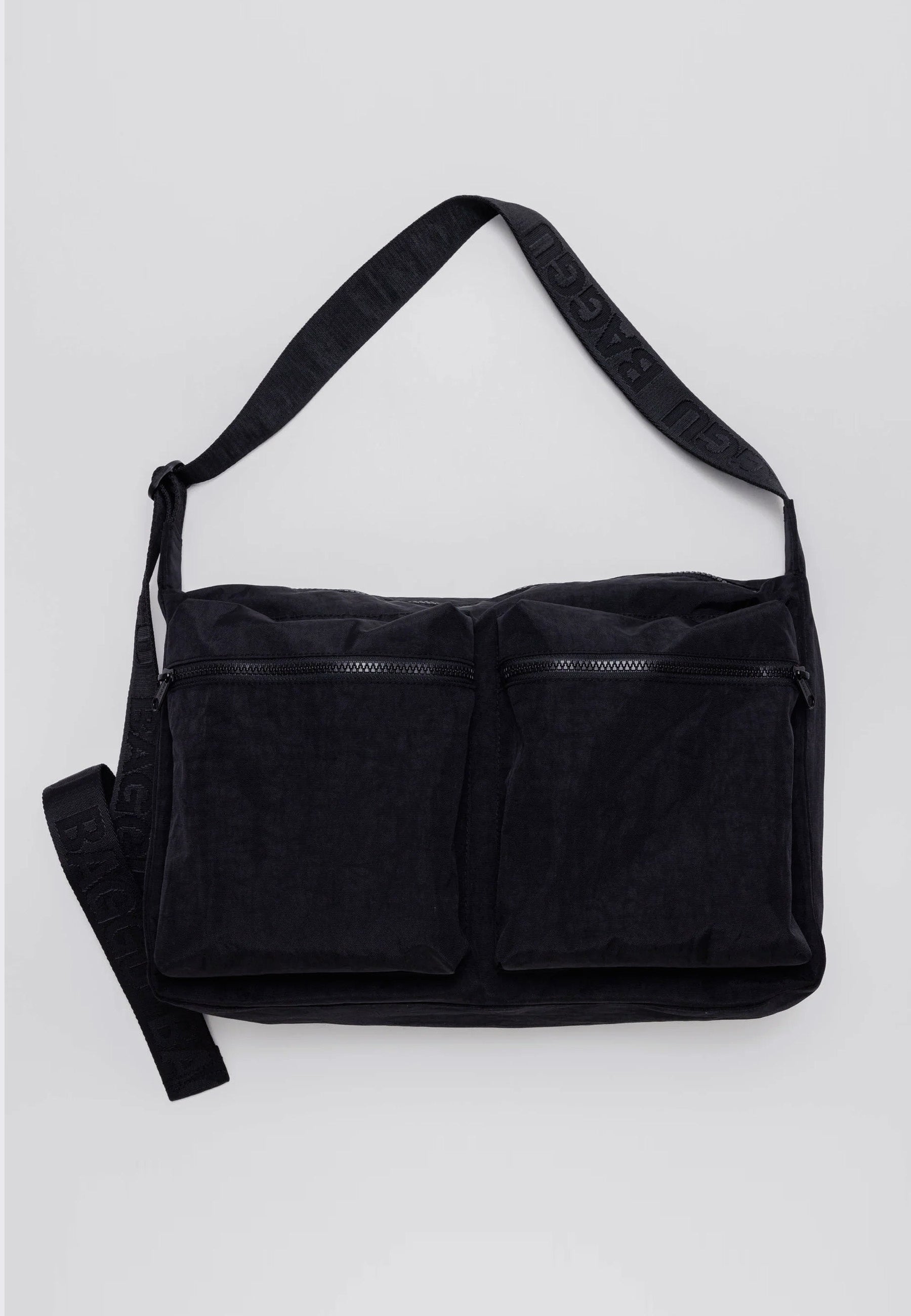 Large Cargo Crossbody Bag - Black