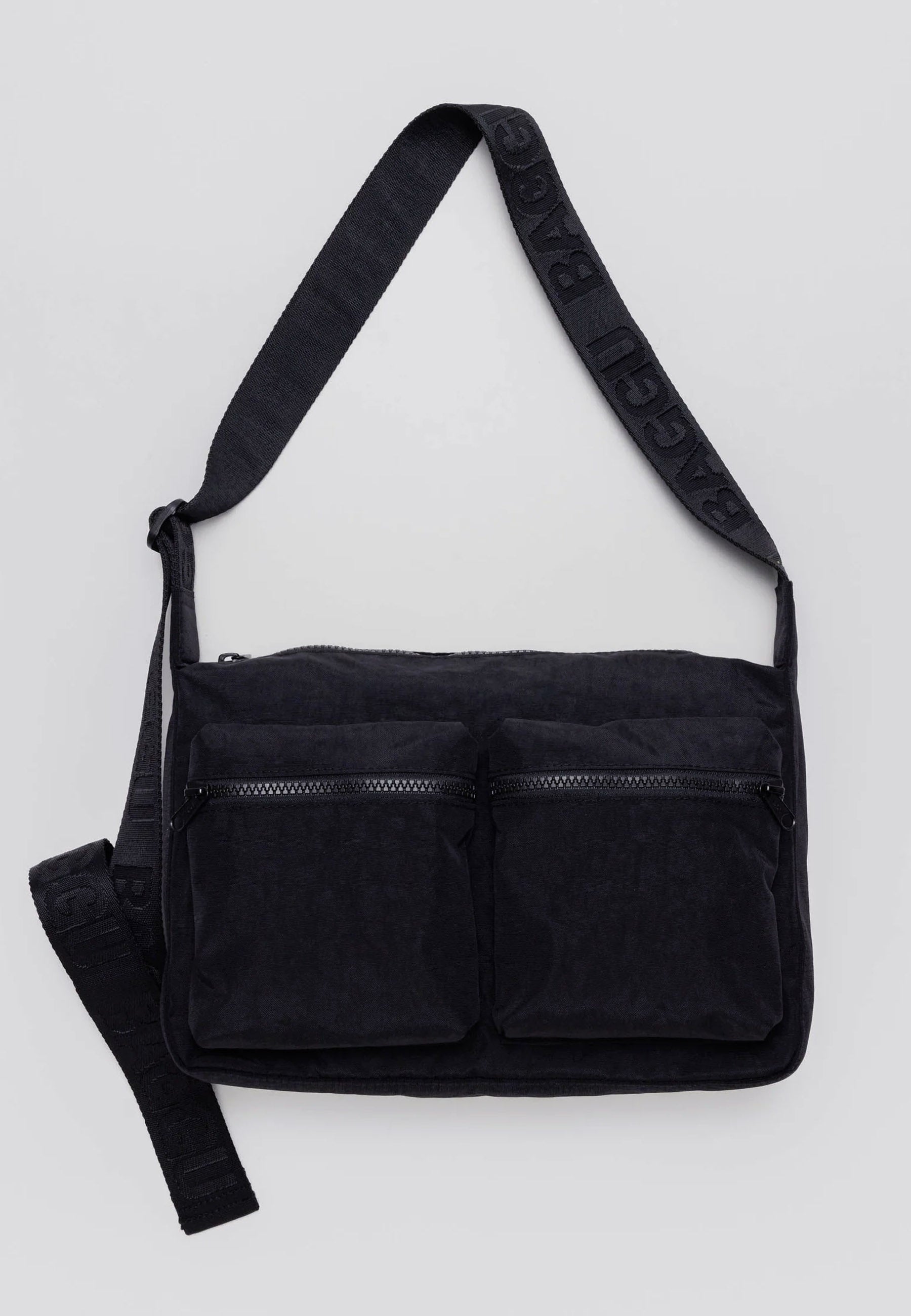 Medium Cargo Crossbody Bag - Black