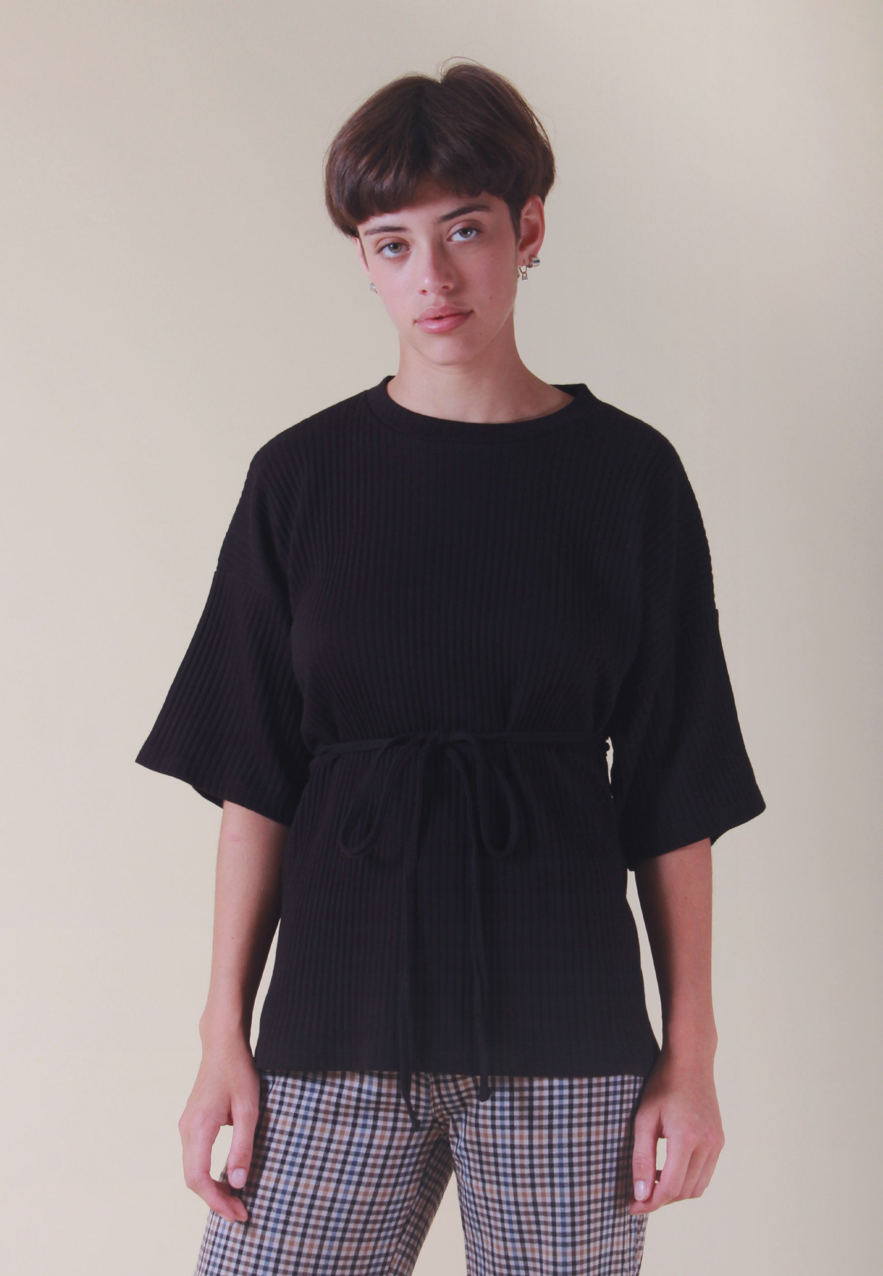 Baserange | Buy Shaw T-Shirt Fleece Rib - black online | Good As