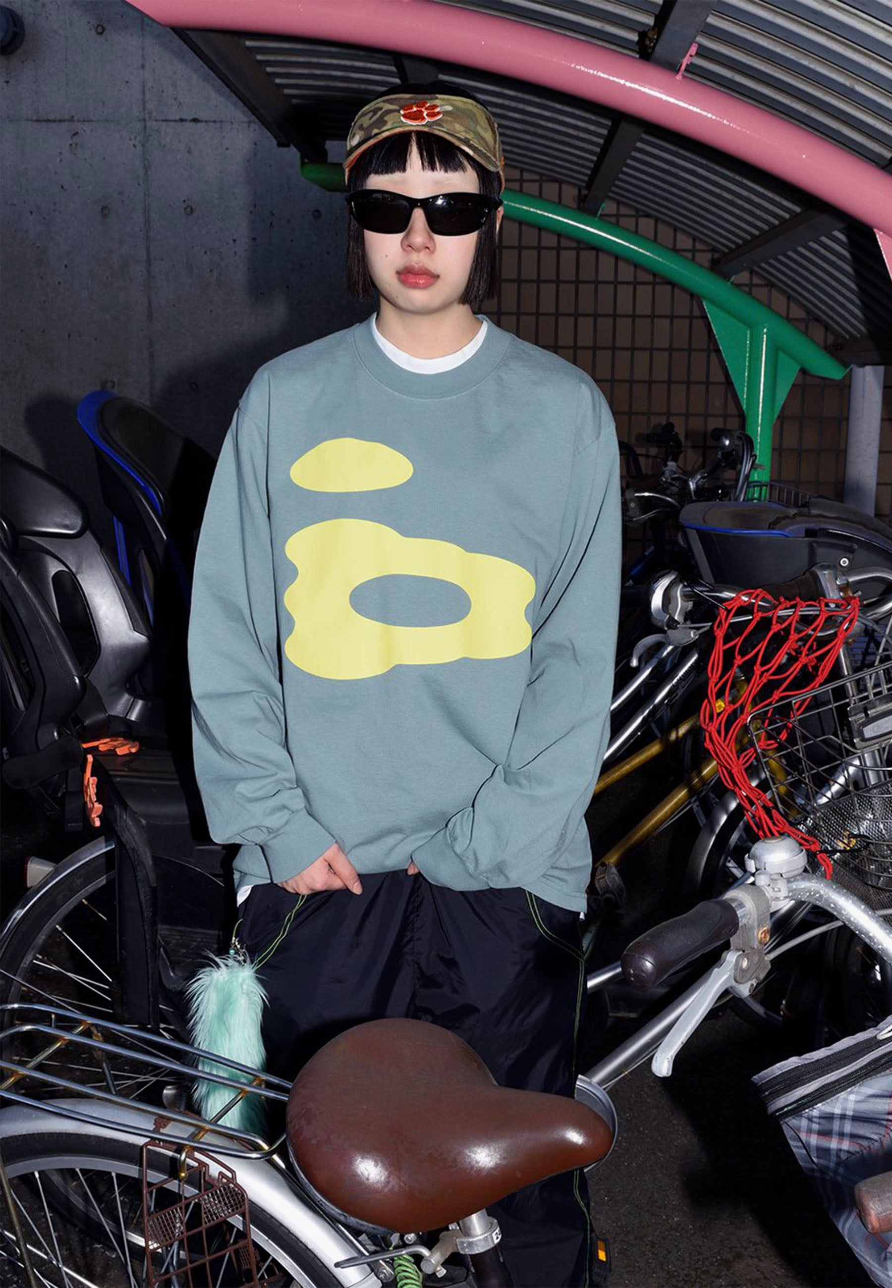 B-Mode Long Sleeve Top - Atlantic Green