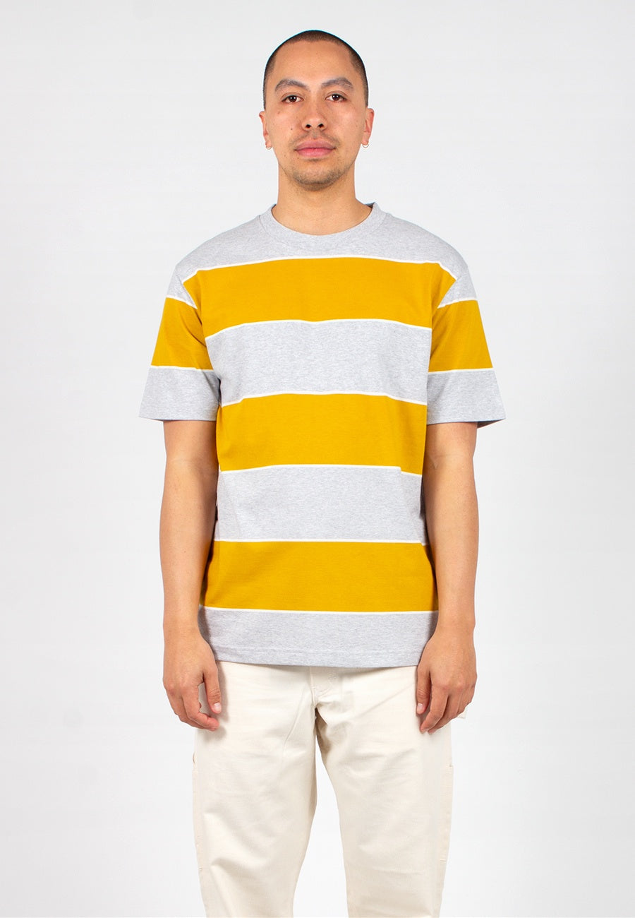 Norse Projects | Johannes 3 Stripe - montpellier yellow | Good As Gold, NZ