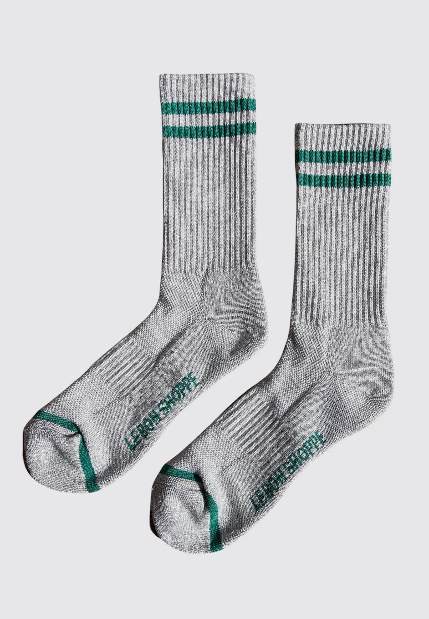 Boyfriend Mens Socks - Light Grey