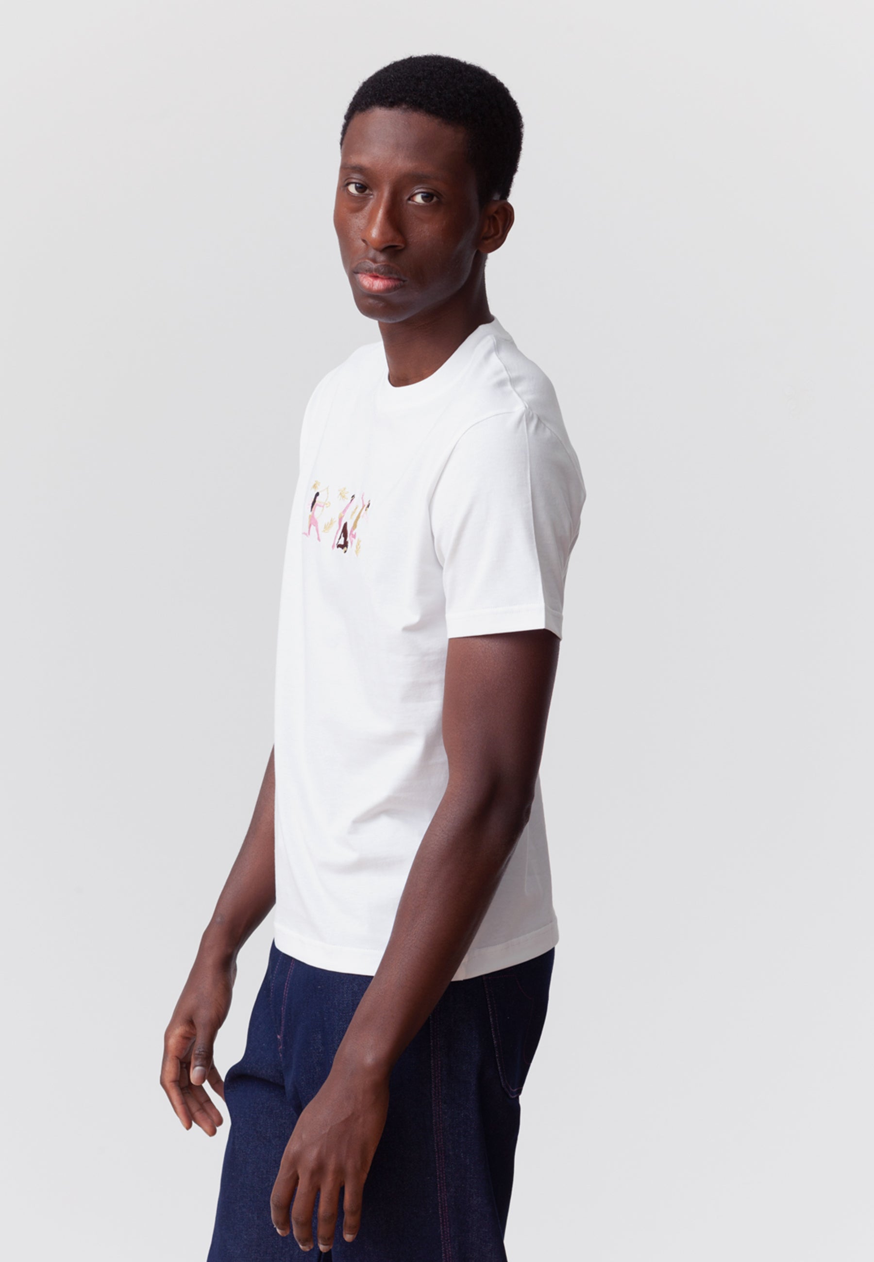 Les Douze Travlo Dhercule T-Shirt - white