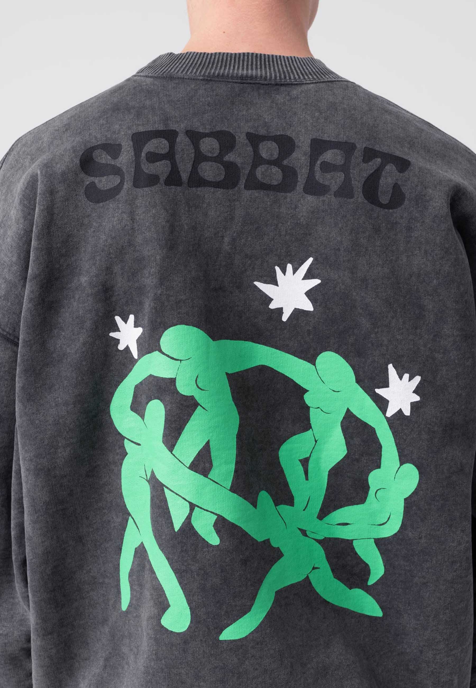 Sabbat Longue Crew - washed black