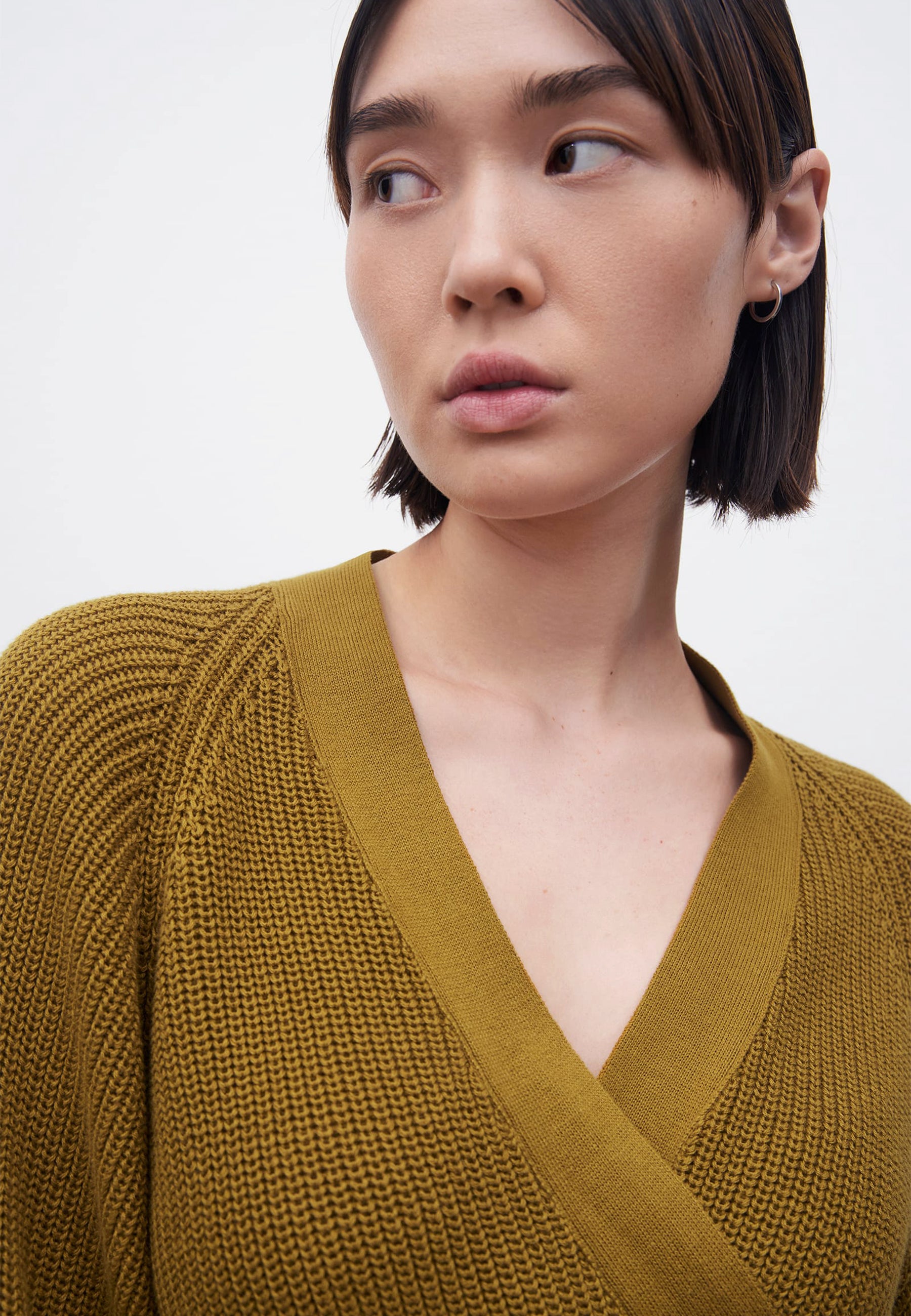 Composure Cardigan - Chartreuse