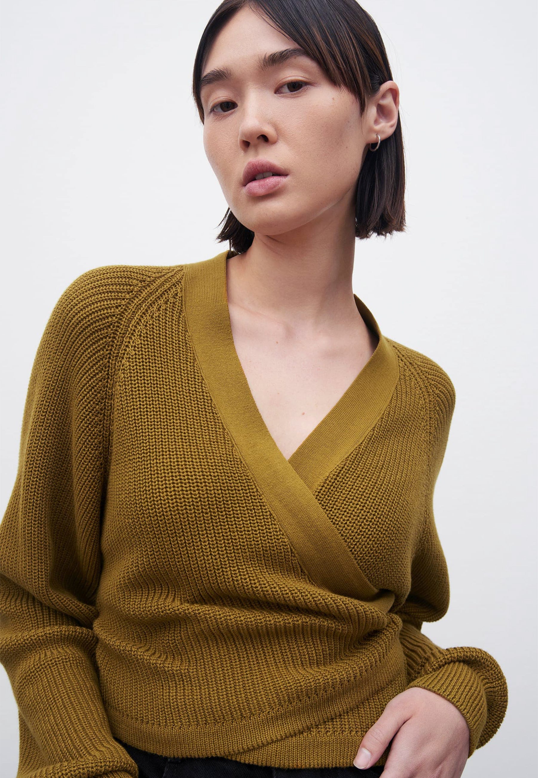 Composure Cardigan - Chartreuse