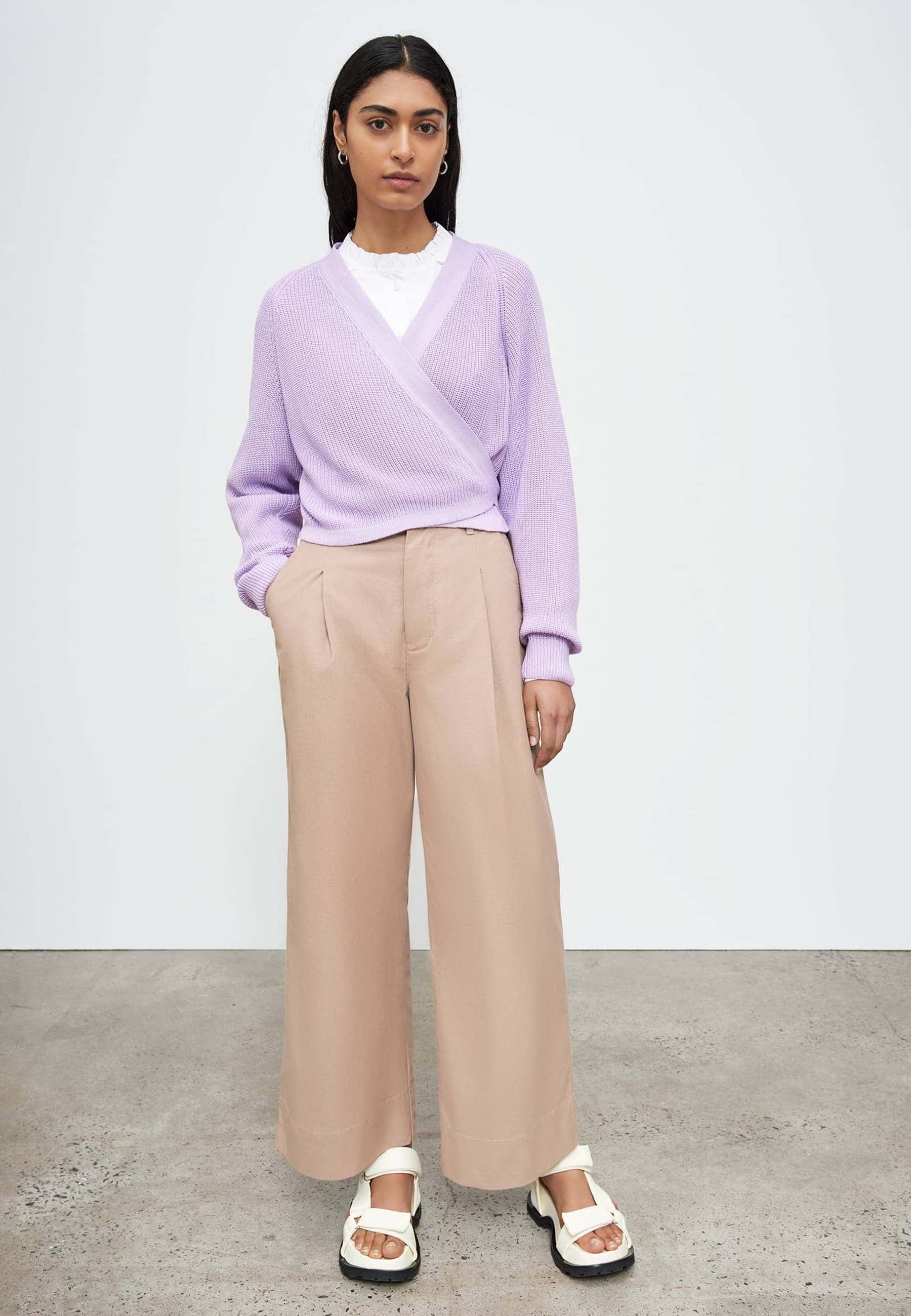 Composure Cardigan - Lilac