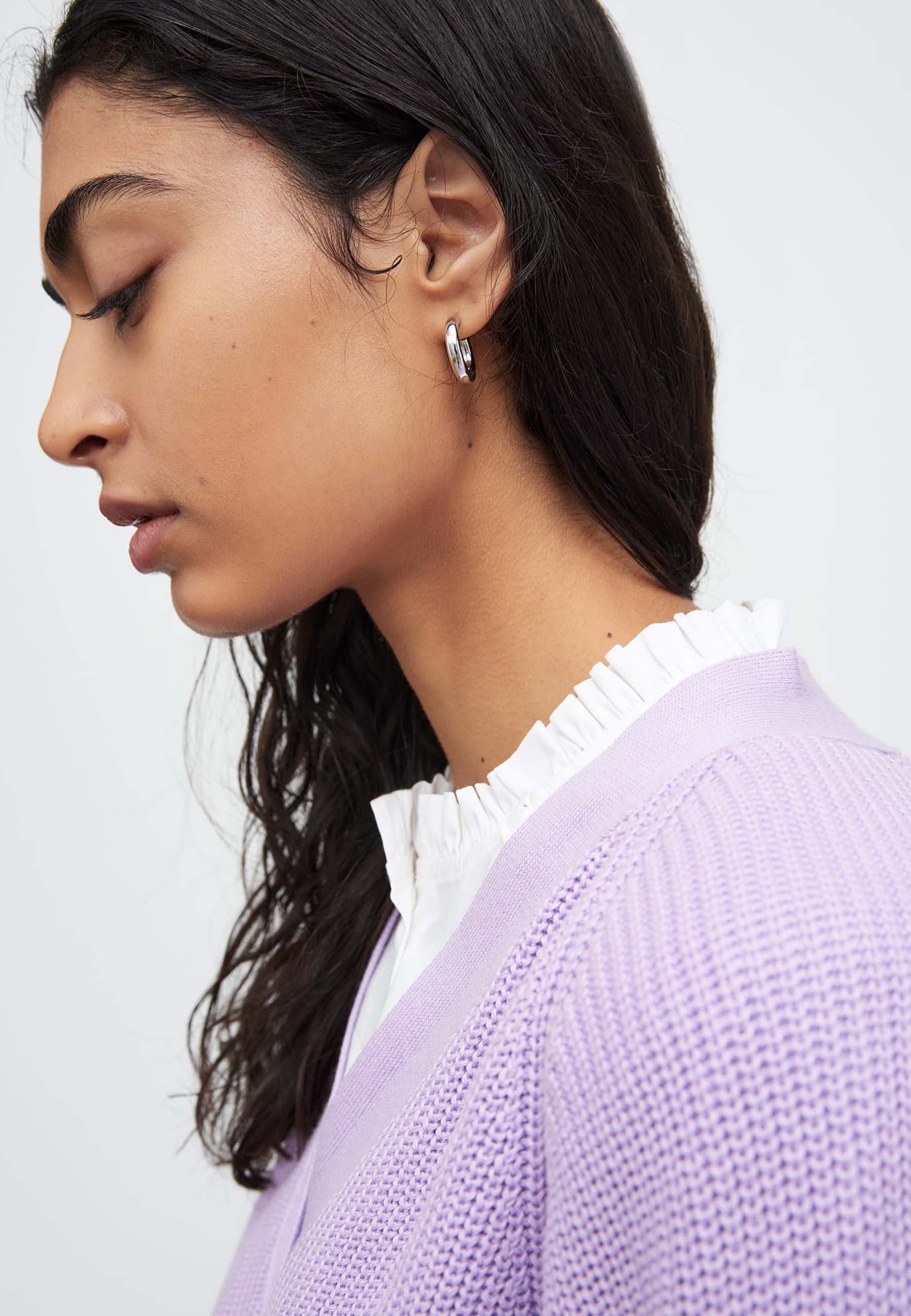 Composure Cardigan - Lilac