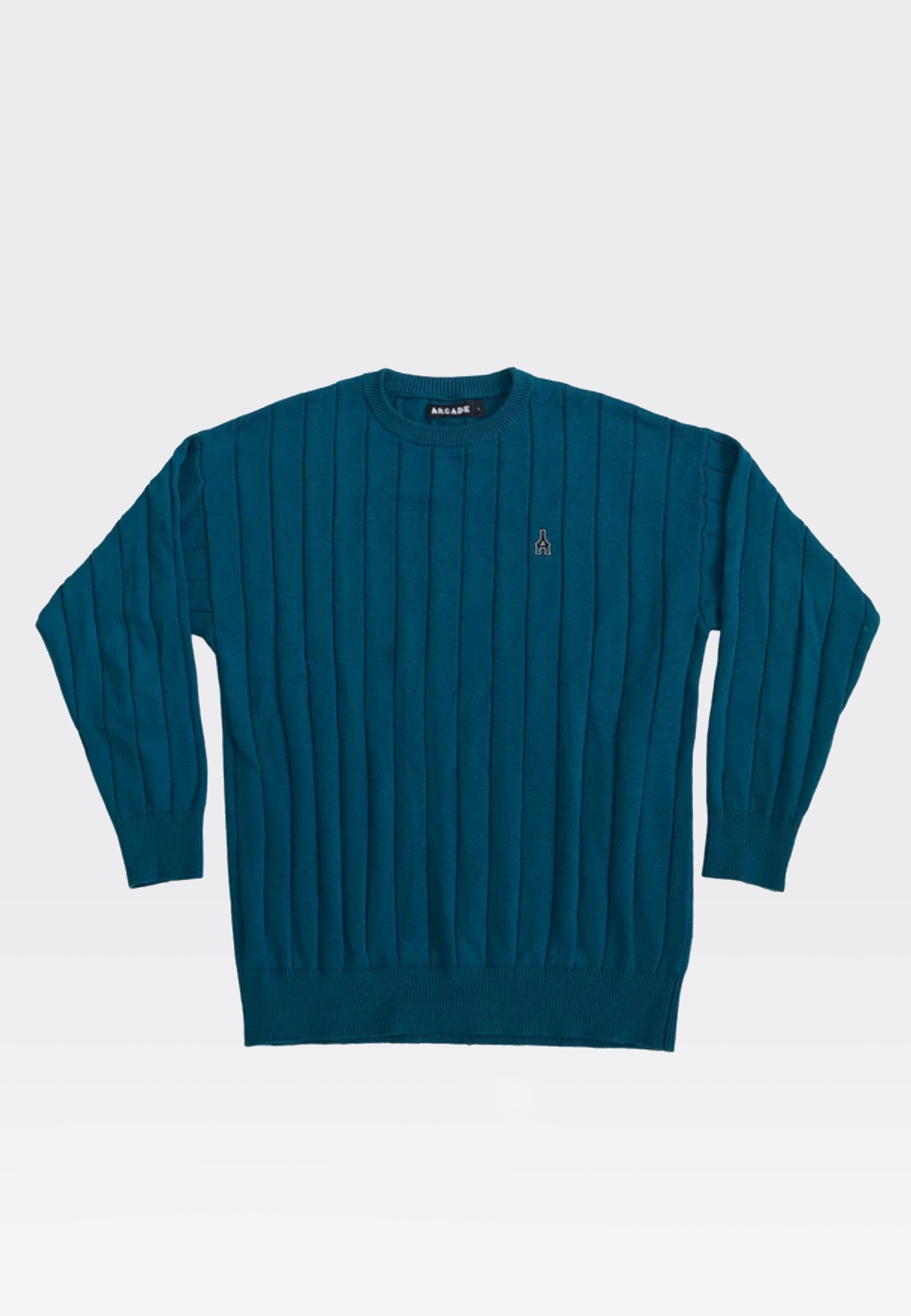 A Knit Jumper - teal