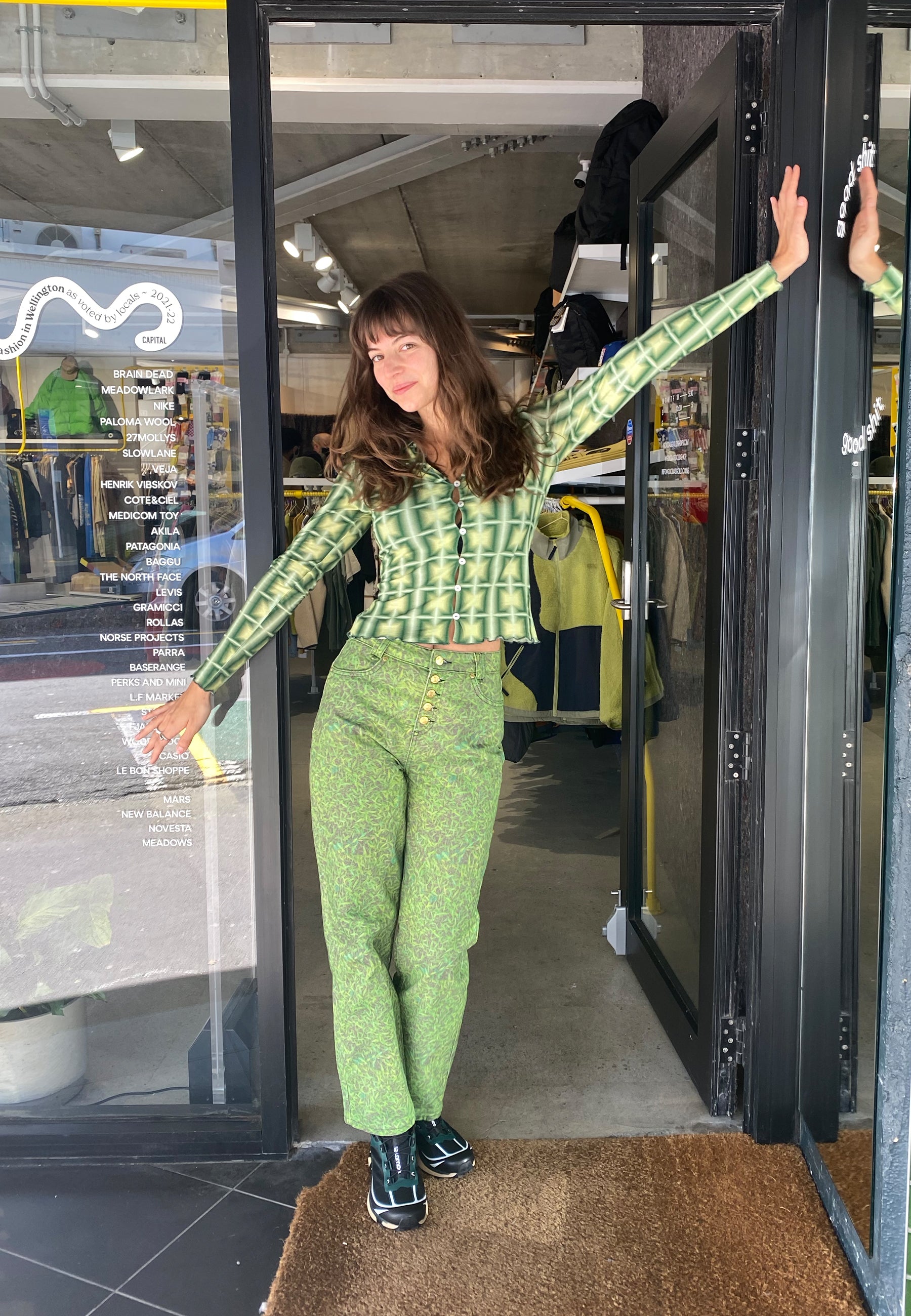 Paloma Wool | Buy Base Top - forest green online | Good As Gold, NZ