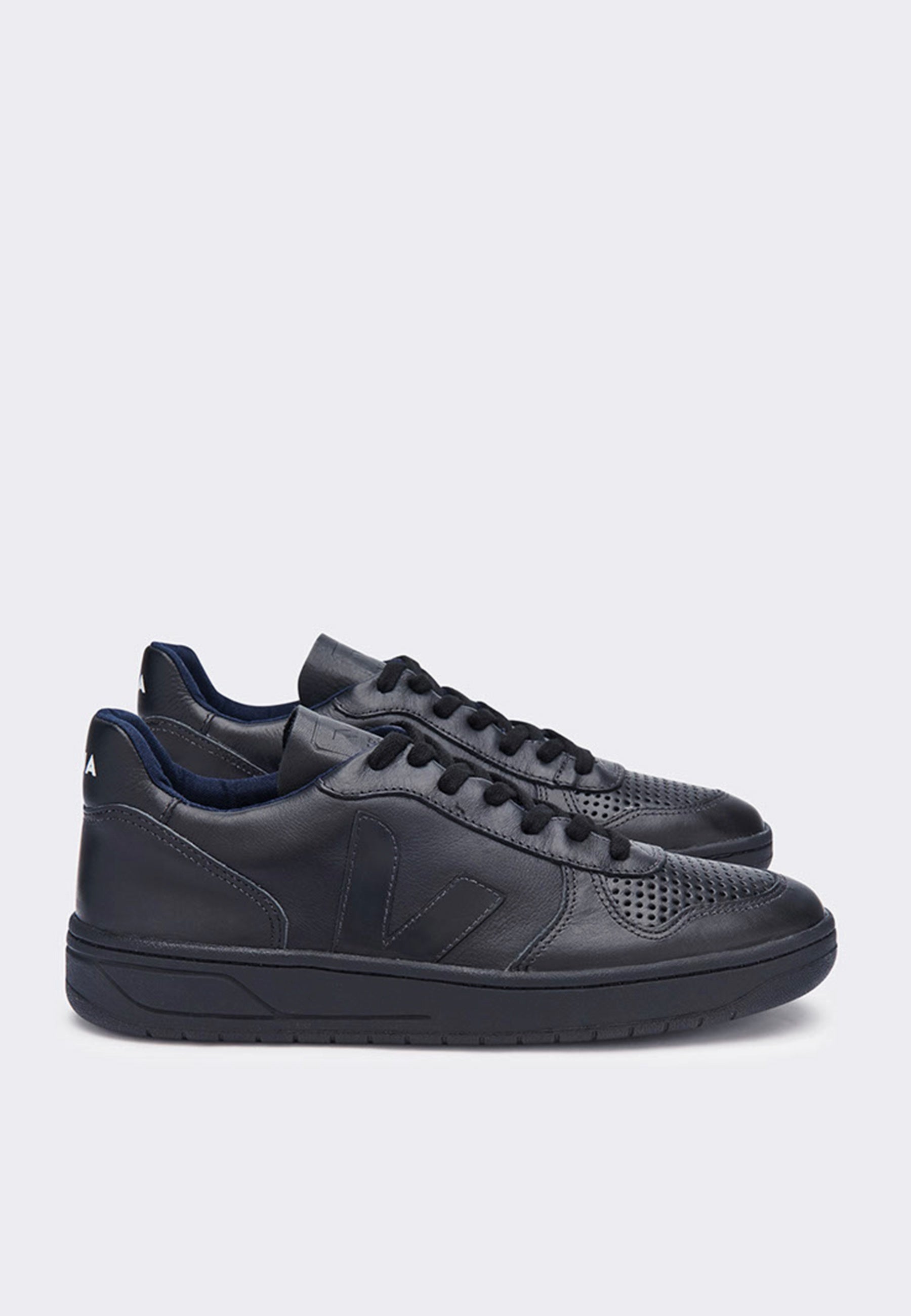 V10 Leather - black/black