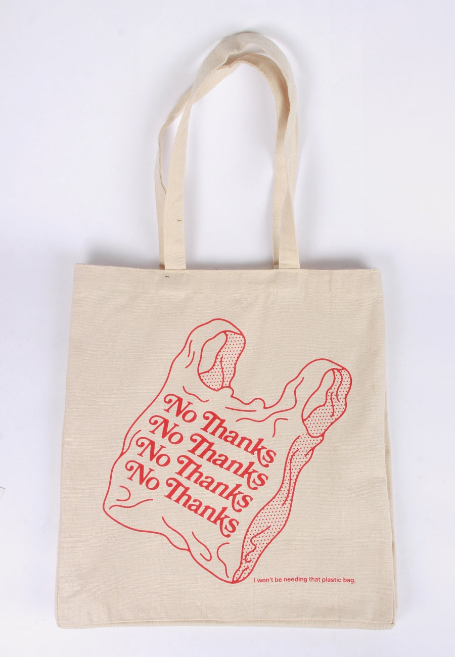 Parkby Projects No Thanks Tote Bag - natural - Good As Gold