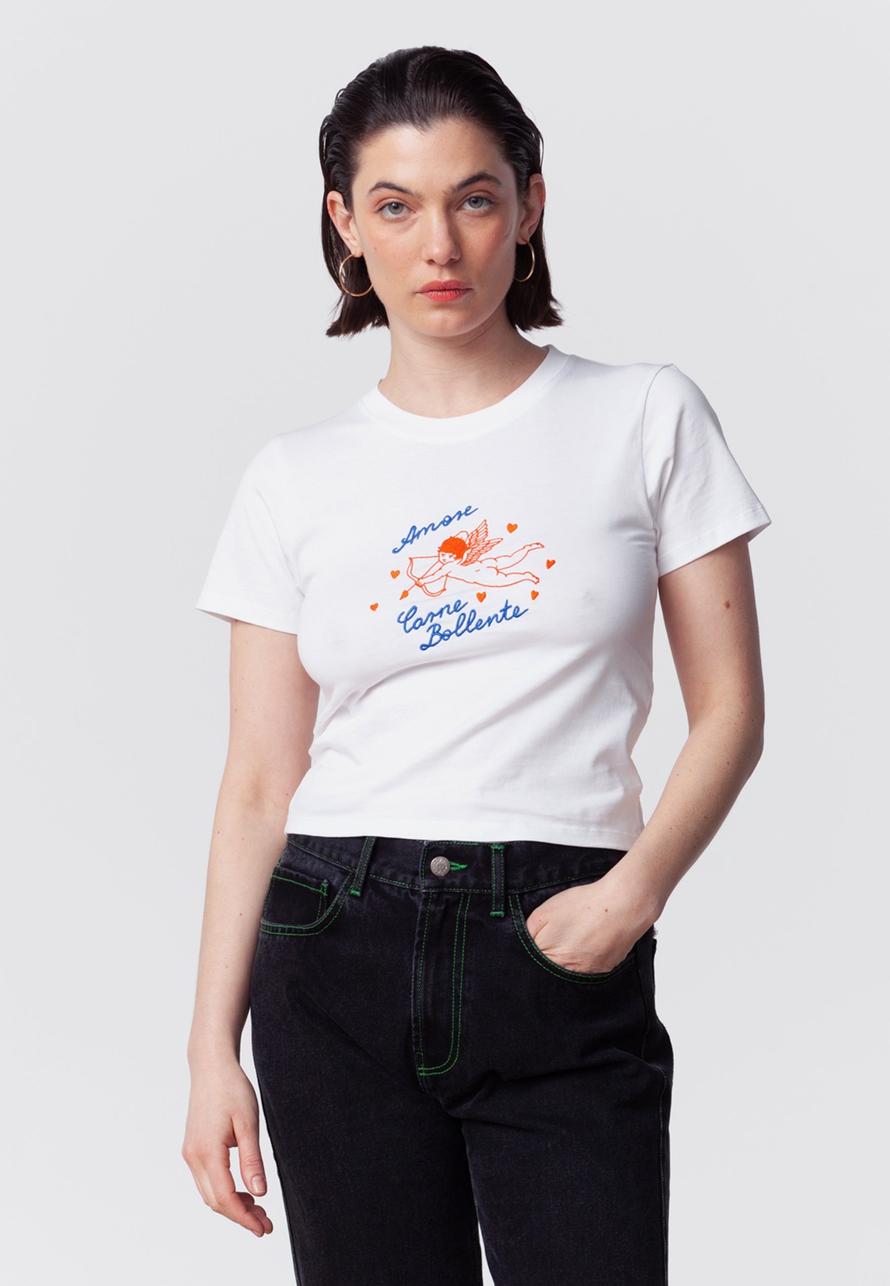 Cupidon't T-shirt - white