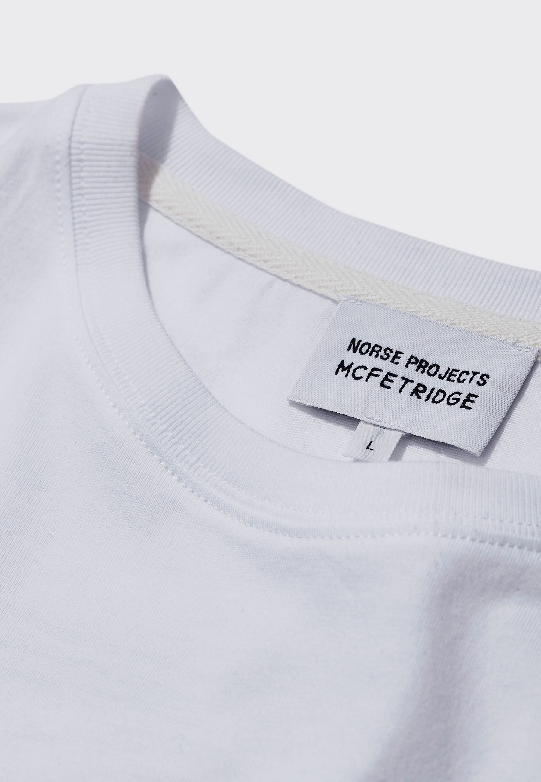 GM x NP Niels Stick Drawing T-Shirt - white