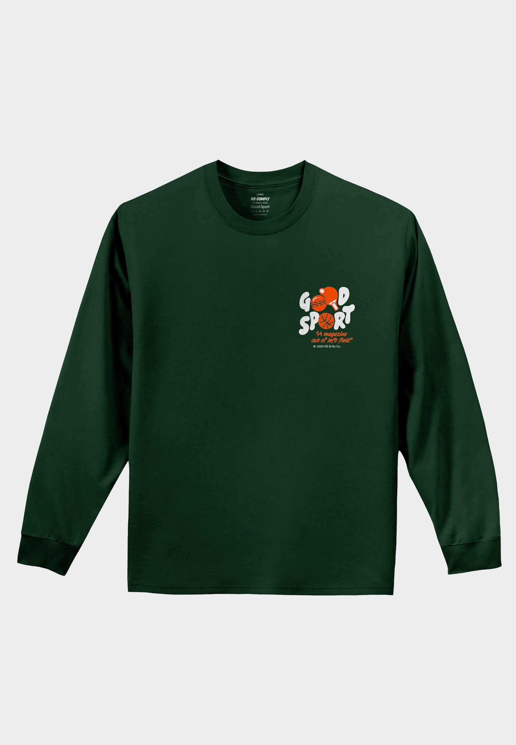 Good Sport Long Sleeve T-Shirt - green