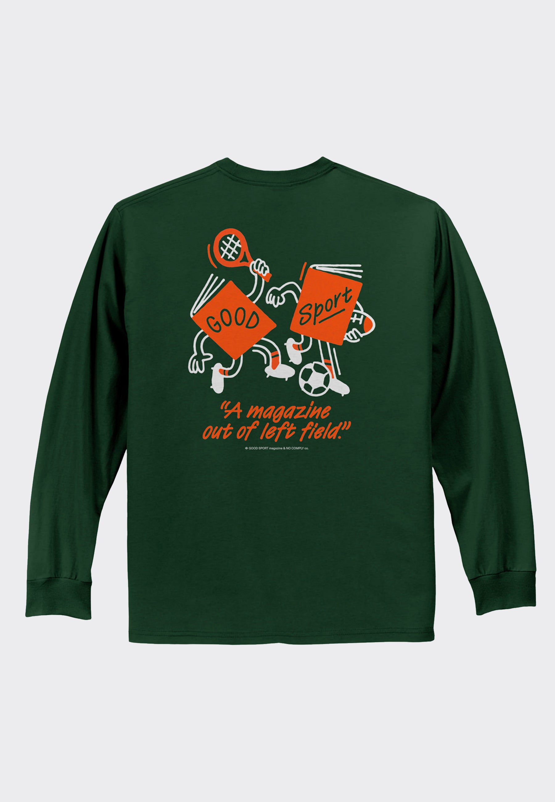 Good Sport Long Sleeve T-Shirt - green